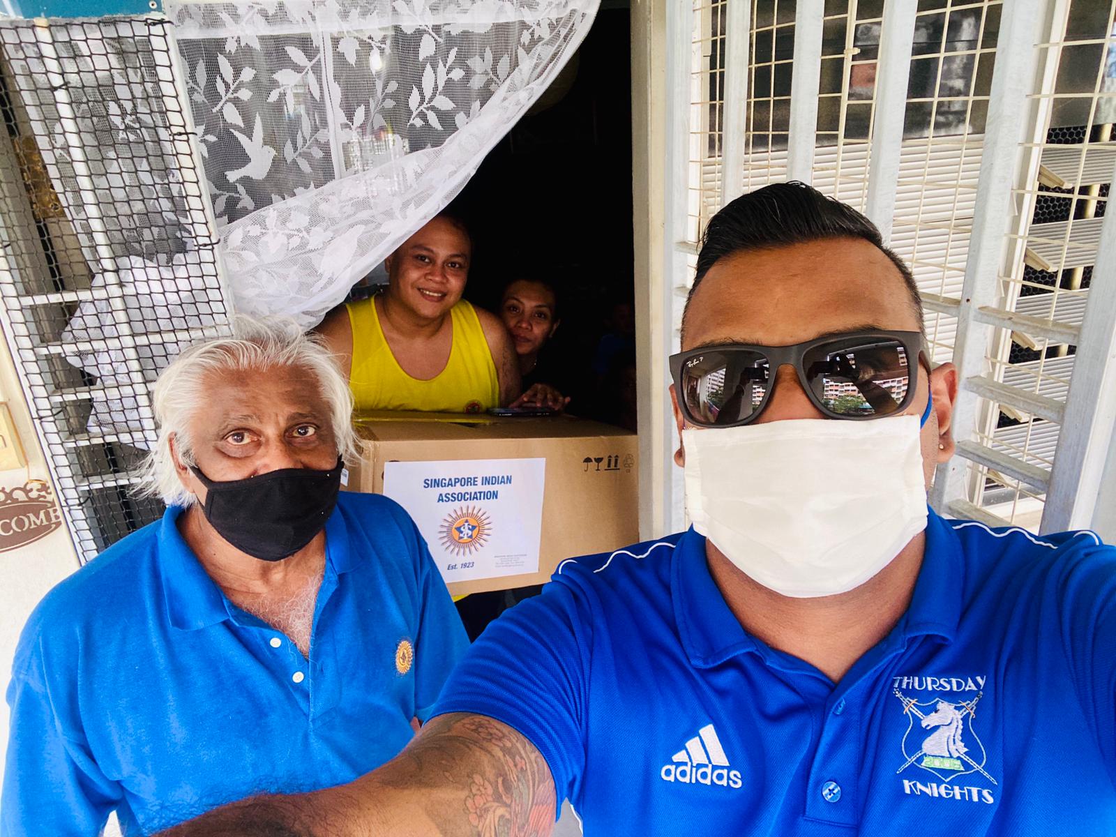 Indian Association’s Project COVID Aid provided help to families suffering from financial hardship due to the COVID pandemic. Photo Courtesy: IA