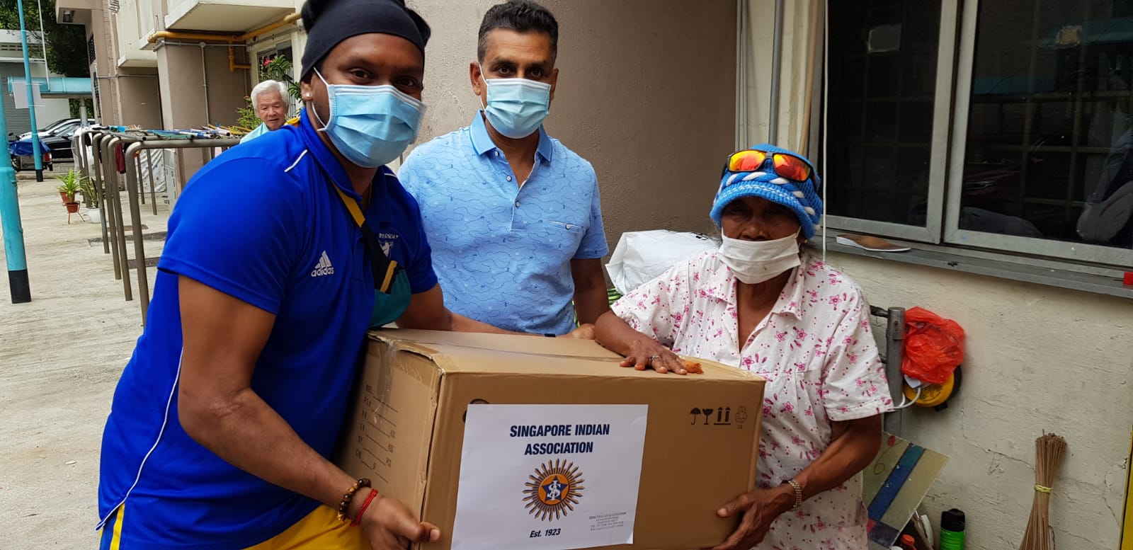 The distribution was scheduled over 2 tranches were both carried out successfully and the volunteers were as elated as the recipients. Photo Courtesy: IA