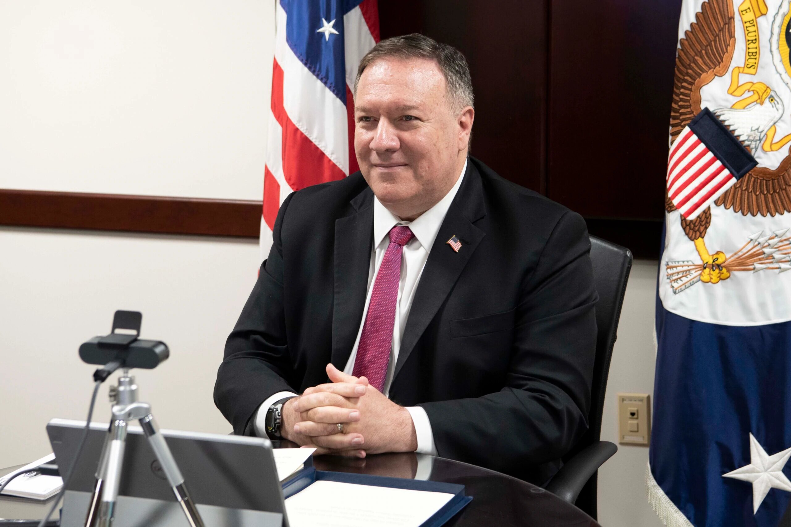 India, Pompeo said, has a chance to attract global supply chains away from China and reduce its reliance on Chinese companies in areas like telecommunications, medical supplies and others.