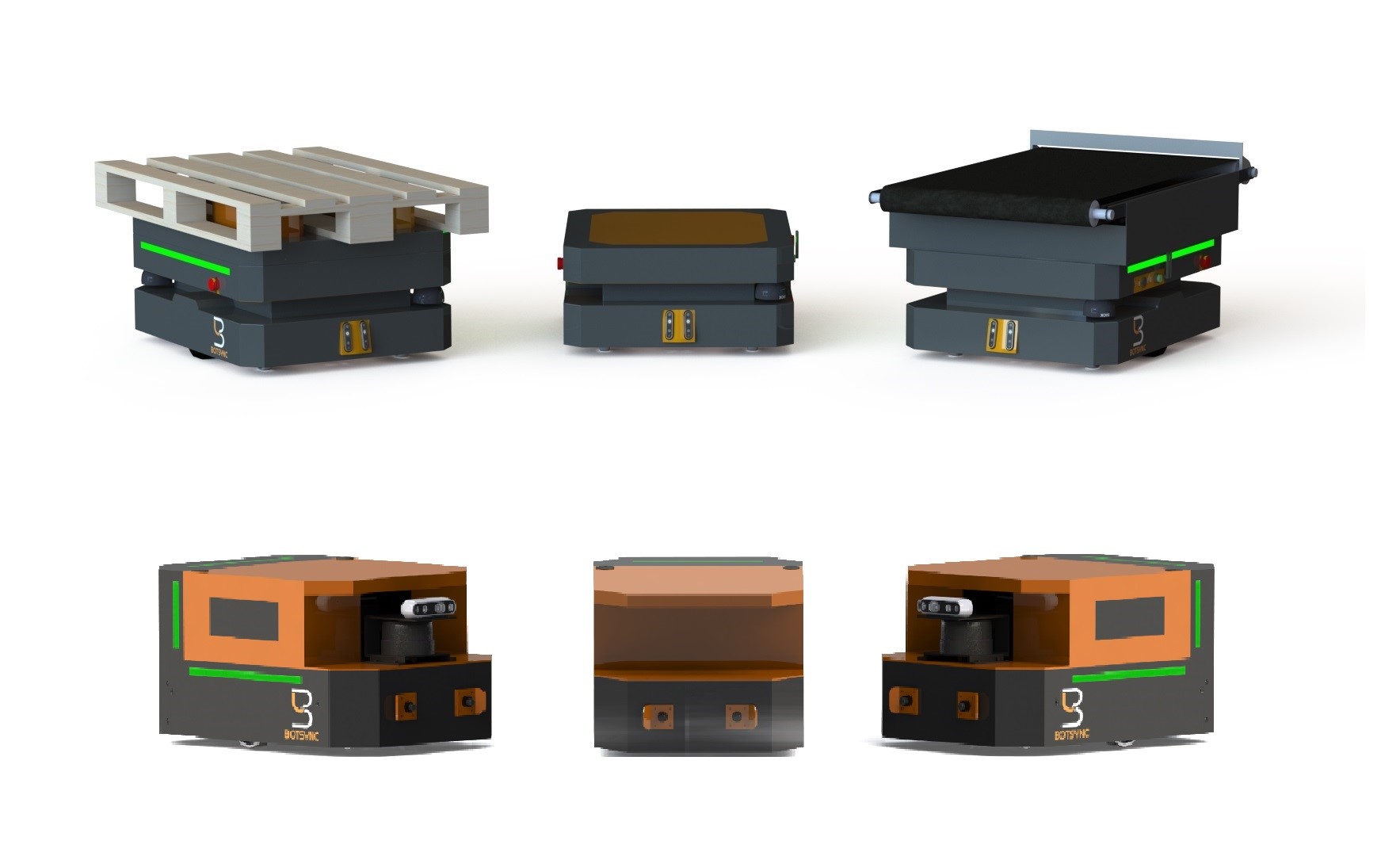 Since that initial product, Botsync has added more products and has a range of offerings such as the MAG-Fleet (top) and the Volta-3 (bottom). Photo Courtesy: Botsync