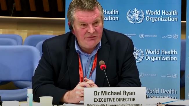 Dr Mike Ryan, head of the WHO emergencies programme