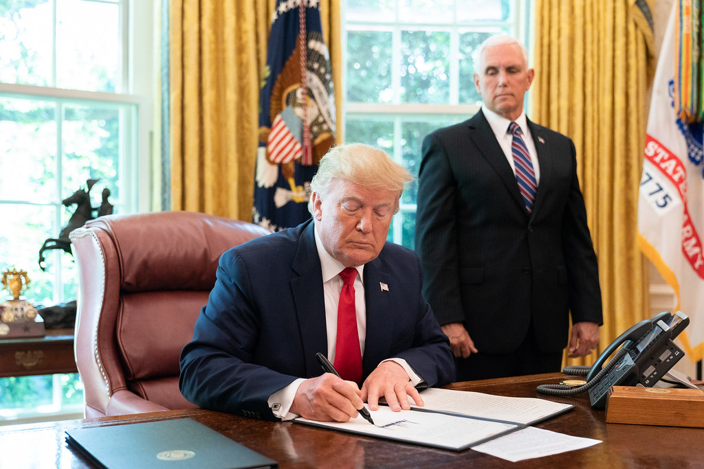 Trump told reporters that his administration will not tolerate firing of hardworking Americans in the pursuit of cheap foreign labour.
