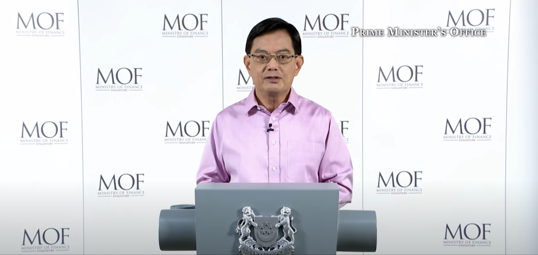 Minister for Finance Heng Swee Keat. Photo courtesy: MOF