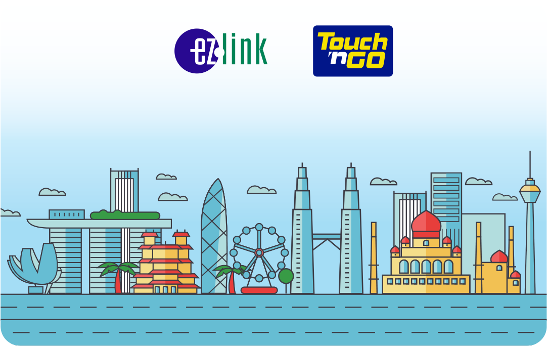 The EZ-Link x Touch ’n Go Motoring Card securely hosts two electronic purses – the EZ-Link purse in Singapore Dollars, and the Touch ‘n Go purse in Malaysian Ringgit. Photo courtesy: EZ Link