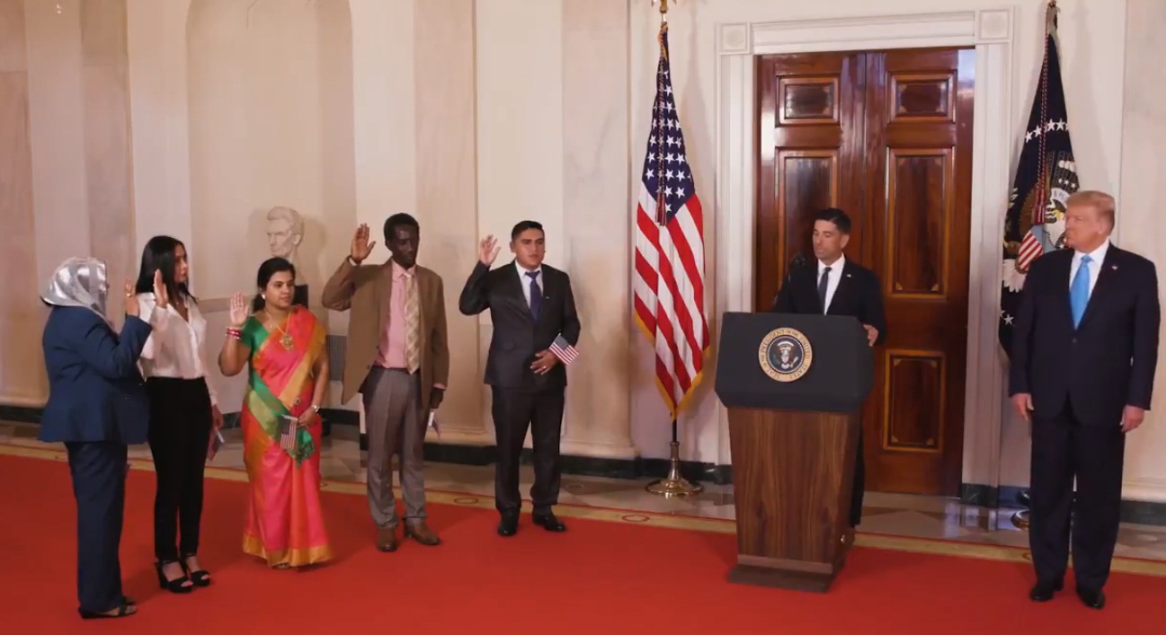 Screengrab courtesy: Twitter/@WhiteHouse
