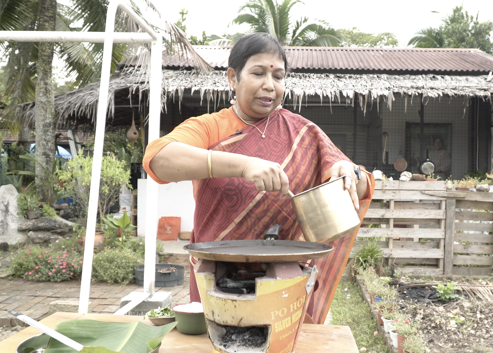 Chef Devagi Shanmugam's superfood cooking demonstration at IHC Culture Fest 2020. Photo Courtesy: IHC