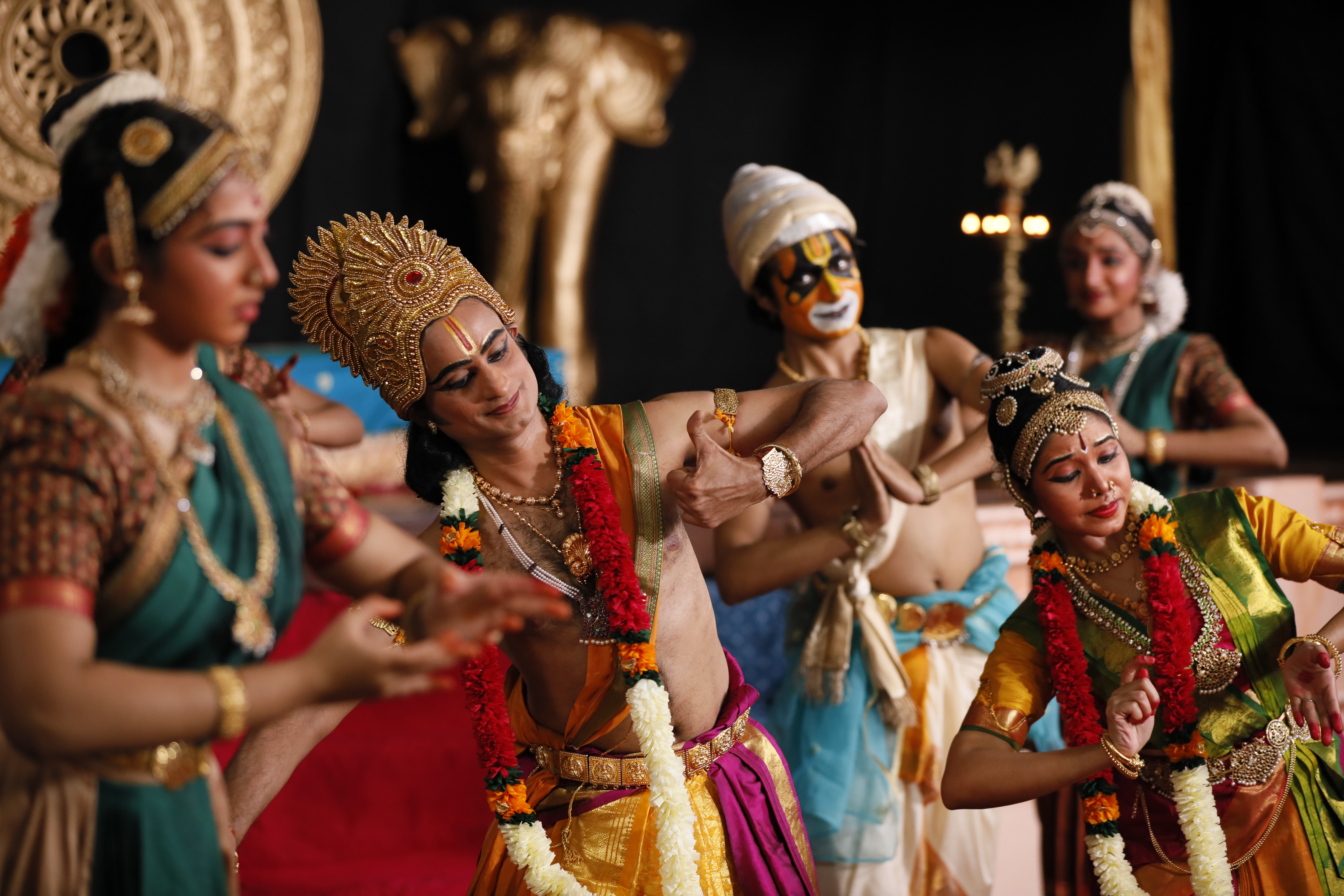 SIFAS Classical Dance on Rama's Coronation or Ramar Pattabhishekam. Photo Courtesy: IHC
