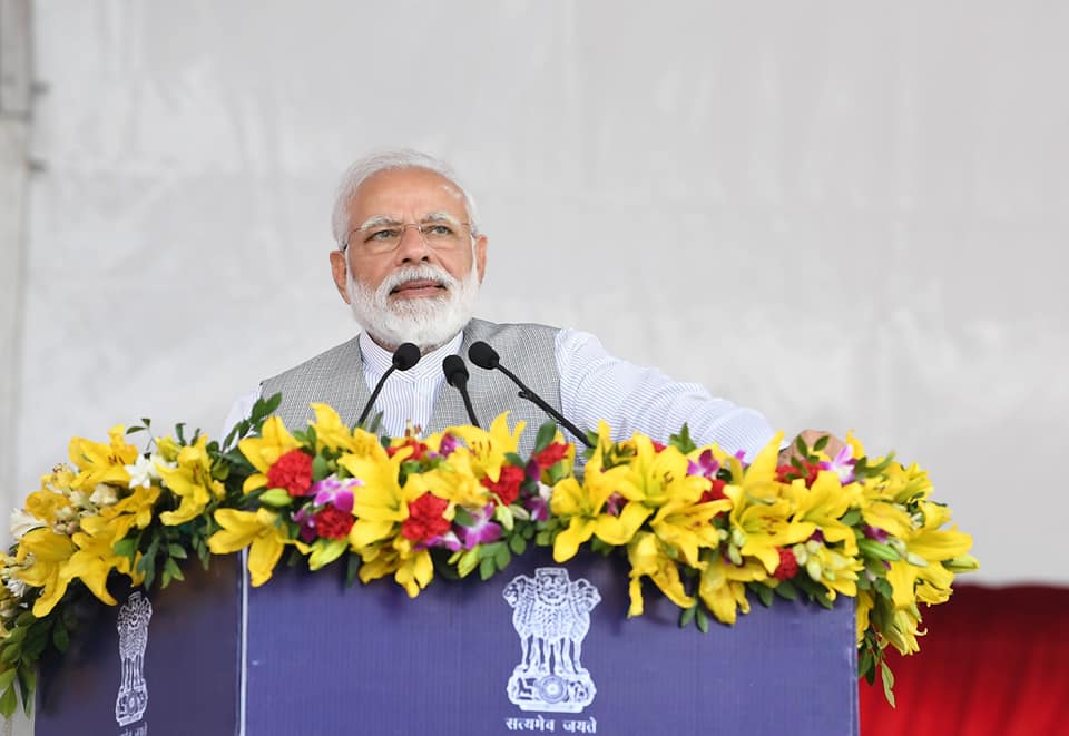 Photo courtesy: Facebook/PMO India