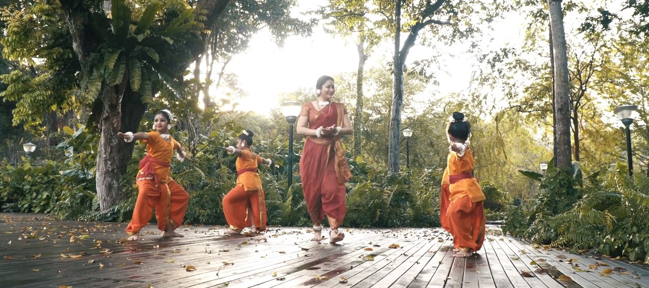 Ramayana Retold: Warriors in the making by Gayathri Dance Academy. Photo Courtesy: IHC