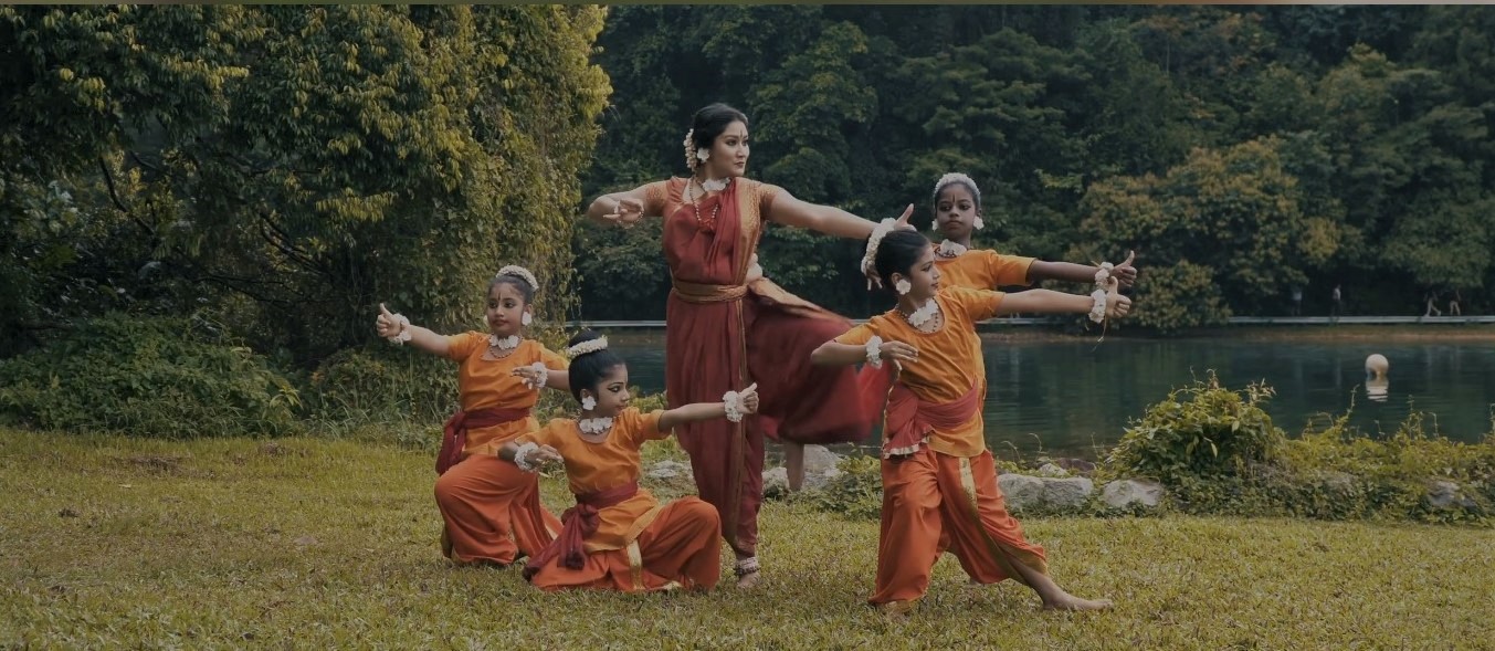 Rama and his brothers as warriors in making in a dance-yoga fusion. Photo Courtesy: IHC