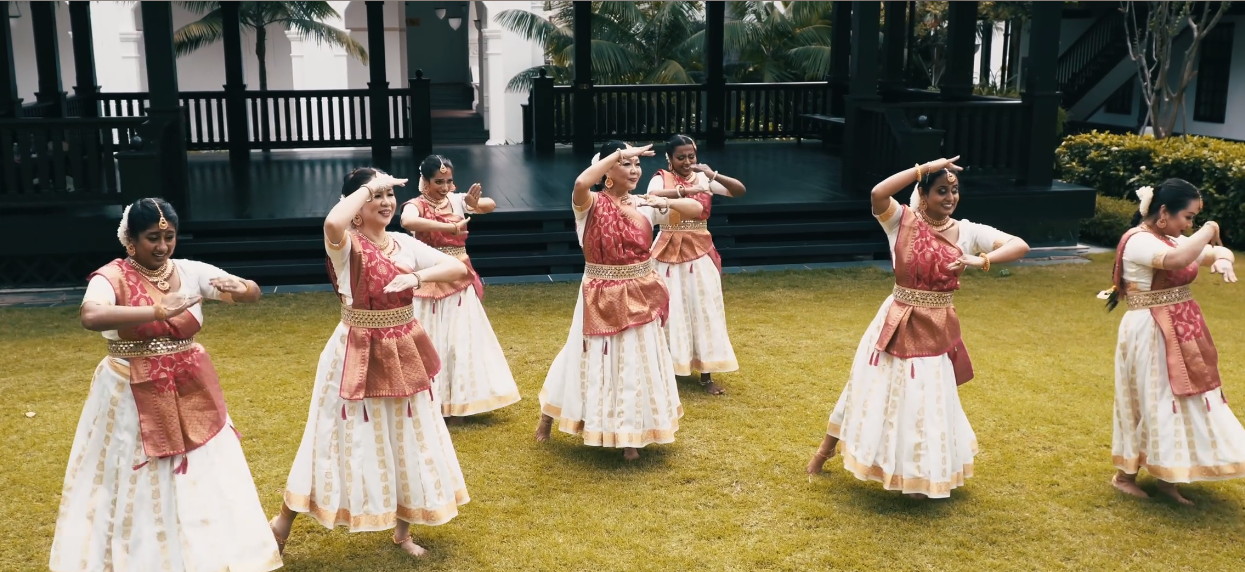 The multi-cultural ethnic group from the uniquely multi-racial Singapore danced to a Bollywood number. Photo Courtesy: IHC