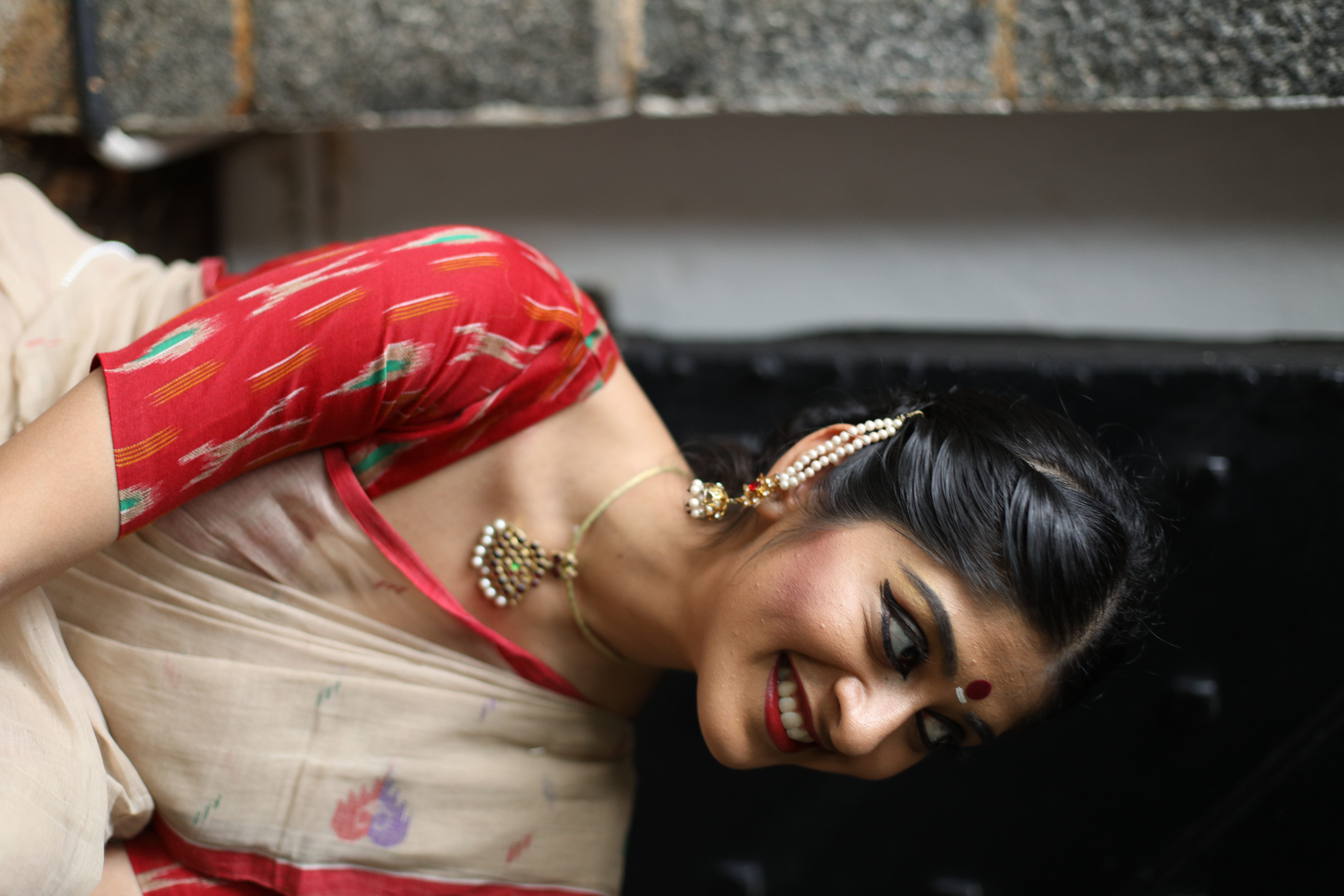 Varsha as Sita in Maya Dance Theatres production for Indian Heritage Centre's CultureFest 2020. Photo Courtesy: MDT
