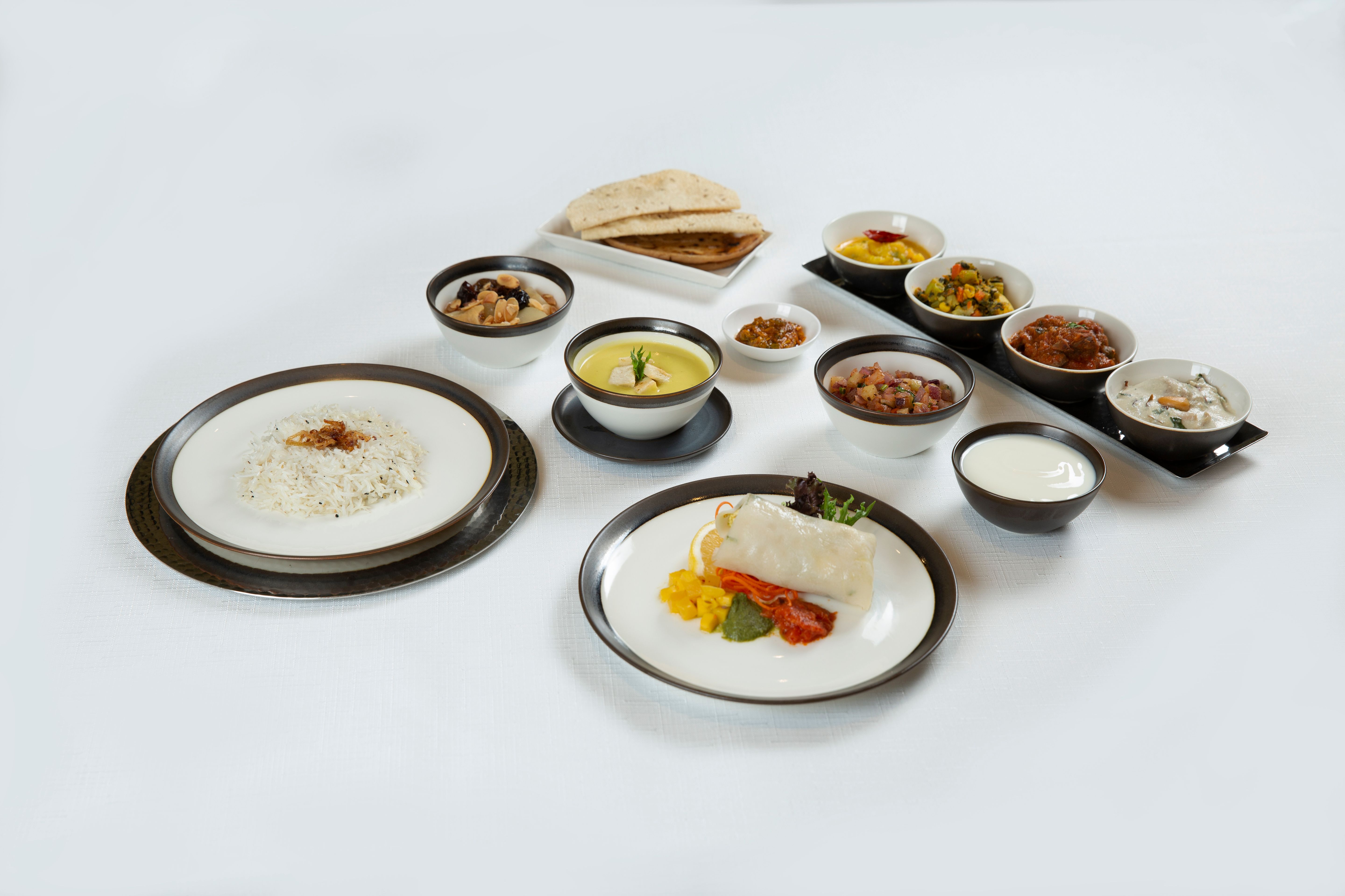 SIA's New Delhi menu.Photo courtesy: SIA