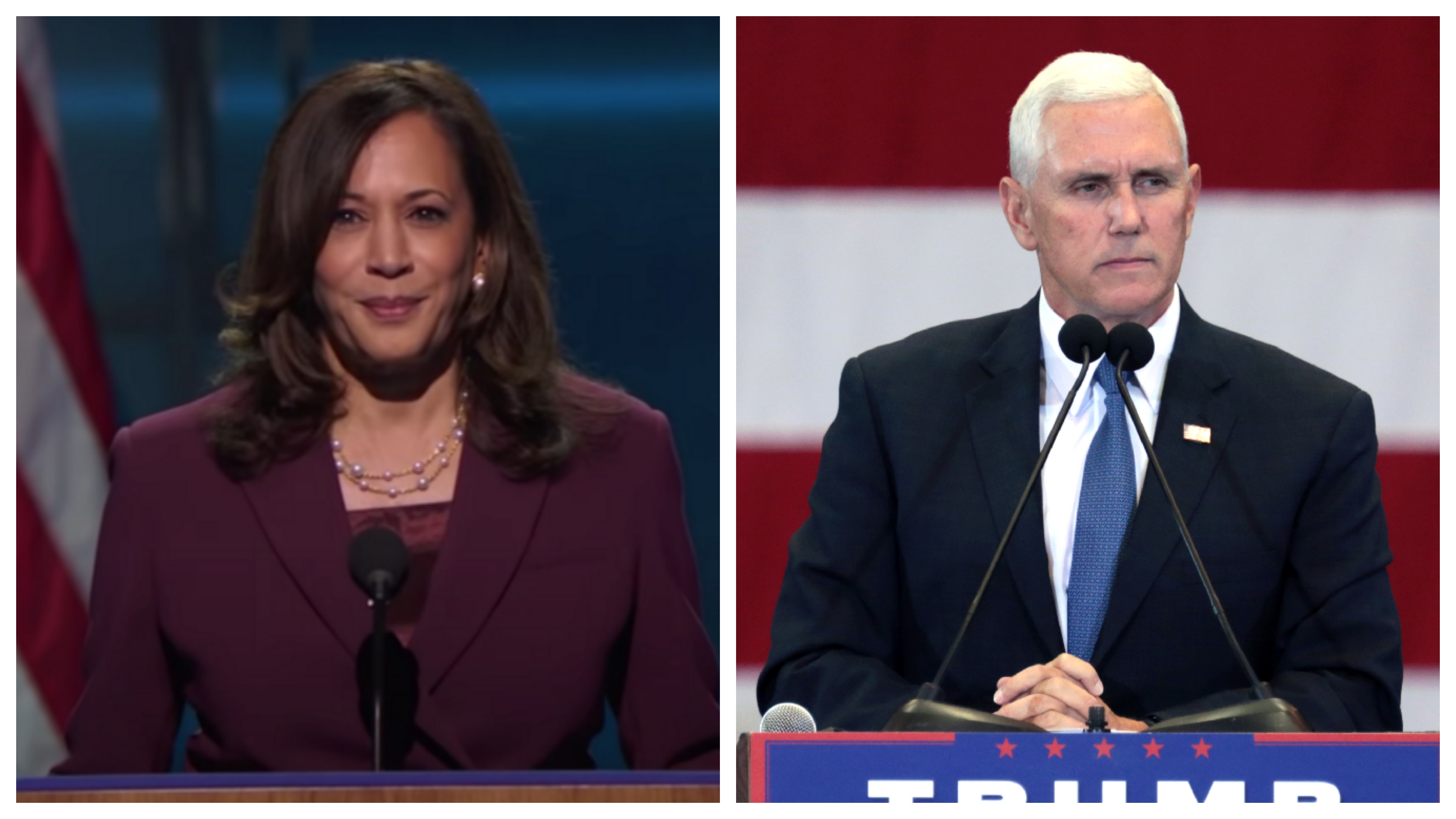 the Pence-Harris debate will be divided into nine segments of about 10 minutes each.