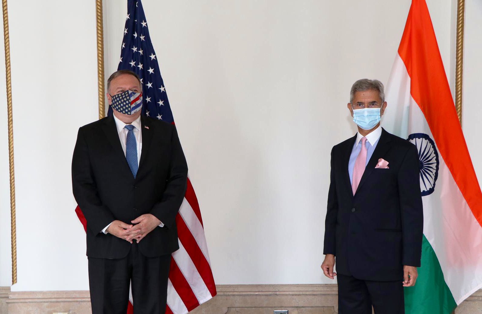 Indian External Affairs Minister S Jaishankar met United States Secretary of State Mike Pompeo
