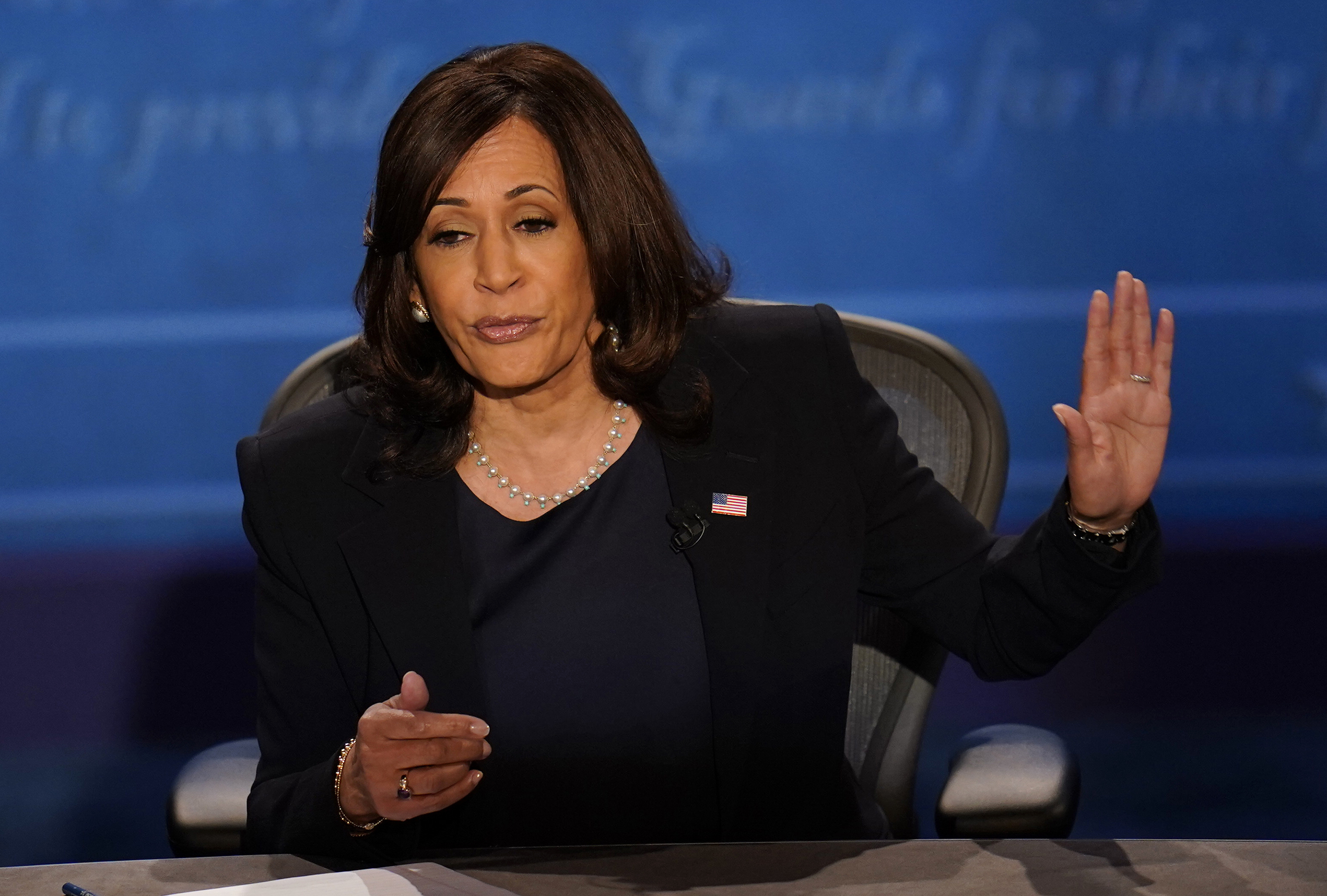 Surprisingly, Harris did not bring up the current state of the White House, where 11 staffers and the President and First Lady have all tested positive for the coronavirus.