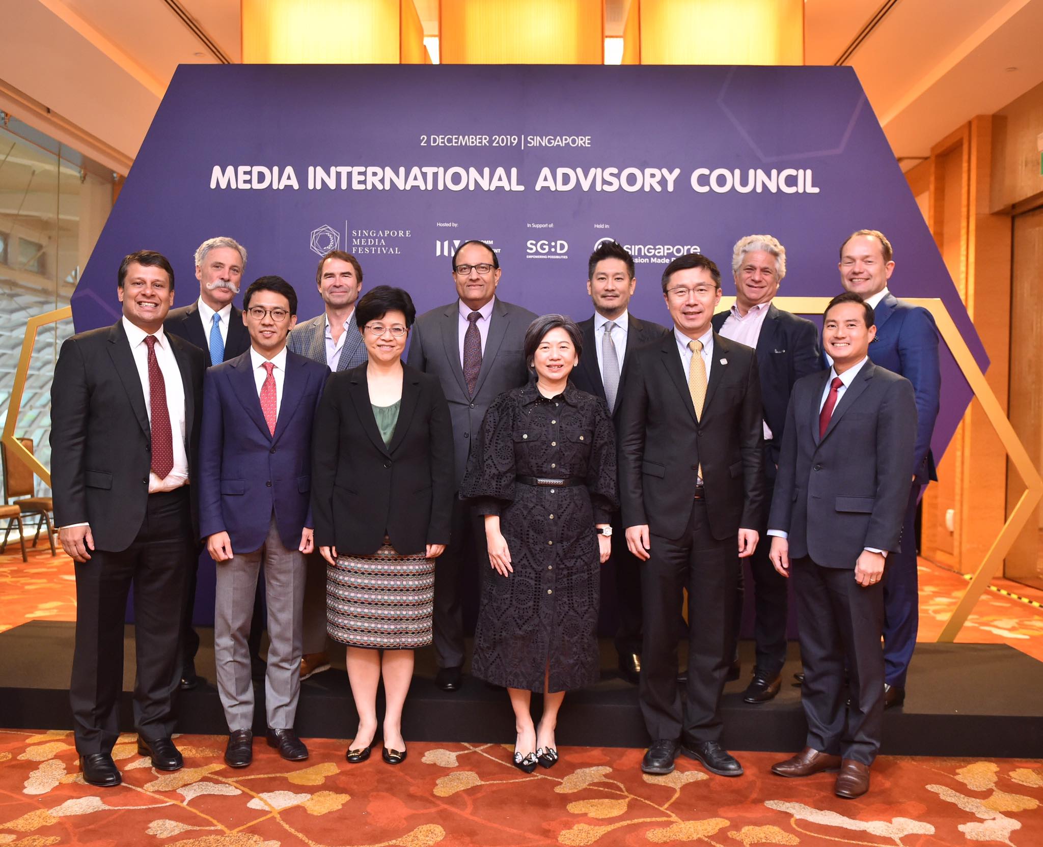 The launch of Media International Advisory Council (IAC), chaired by Minister S Iswaran, in 2019. Photo courtesy: SMF