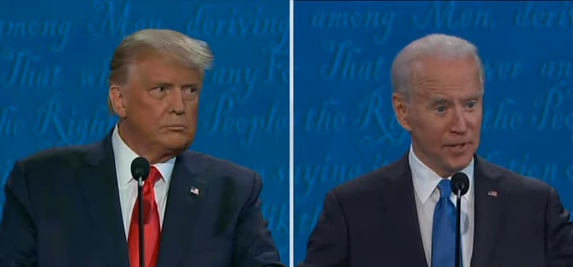 Biden was perceived as the winner of the final debate, according to a quick CNN poll of debate viewers and a panel of undecided North Carolina voters.
