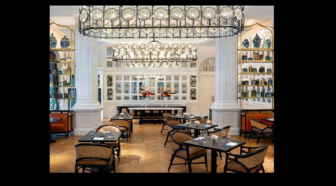 The Tiffin Room is located in Raffles Hotel, one of the few remaining 19th  century hotels in the world. Photo Courtesy: Raffles Hotel Singapore 