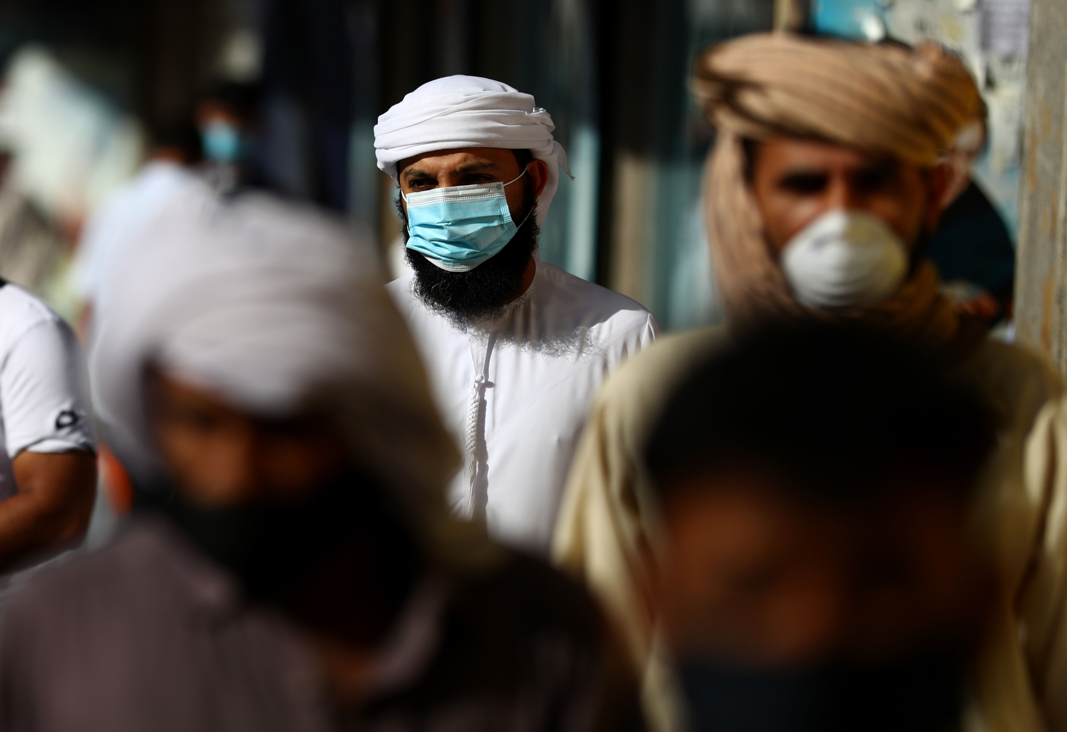 Those suffering from medical conditions that can be aggravated by wearing a face mask could be exempted from wearing one but for rest its still mandatory. Photo Courtesy: DHA