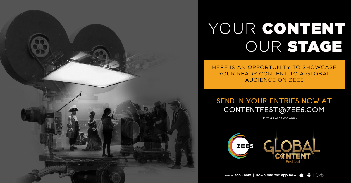 ZEE5 Global launches Global OTT Content Festival. Photo Courtesy: ZEE5 Global