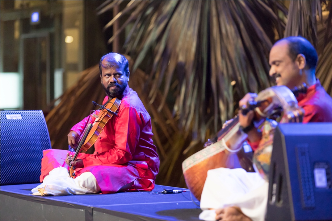 TV Sajith has been part of almost every Bhaskar’s Arts Academy production since 2007. Photo courtesy: Esplanade