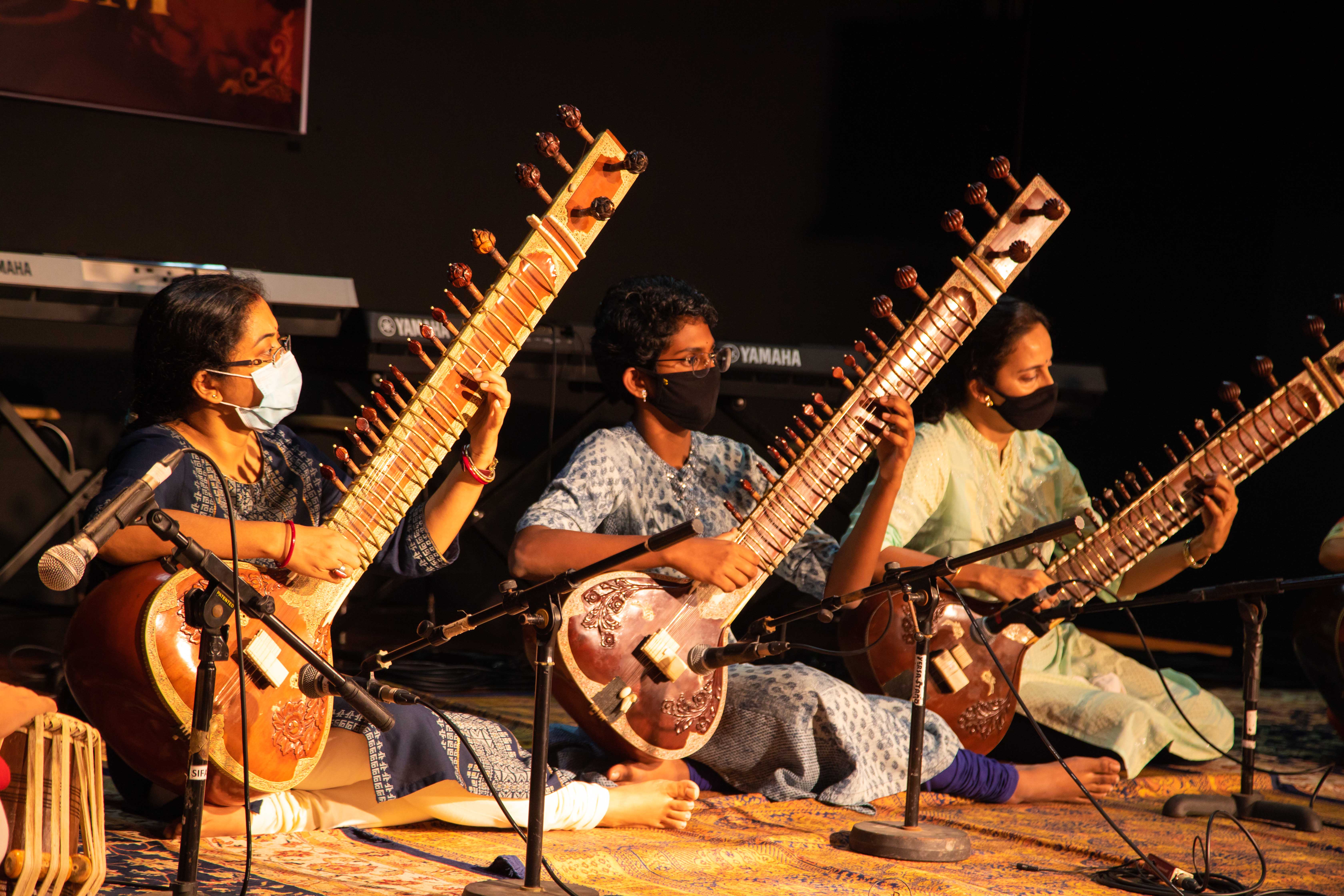  Hindustani classical, Carnatic vocals and keyboard and tabla performances by students and alumni of the Singapore Indian Fine Arts Society's (SIFAS)
