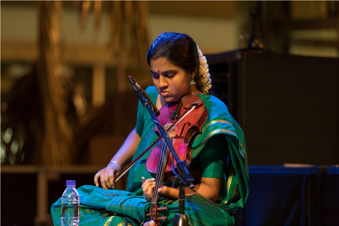SIFAS Alumni brings together former students and emerging talents with the passion for Indian classical music. Photo courtesy: Esplanade