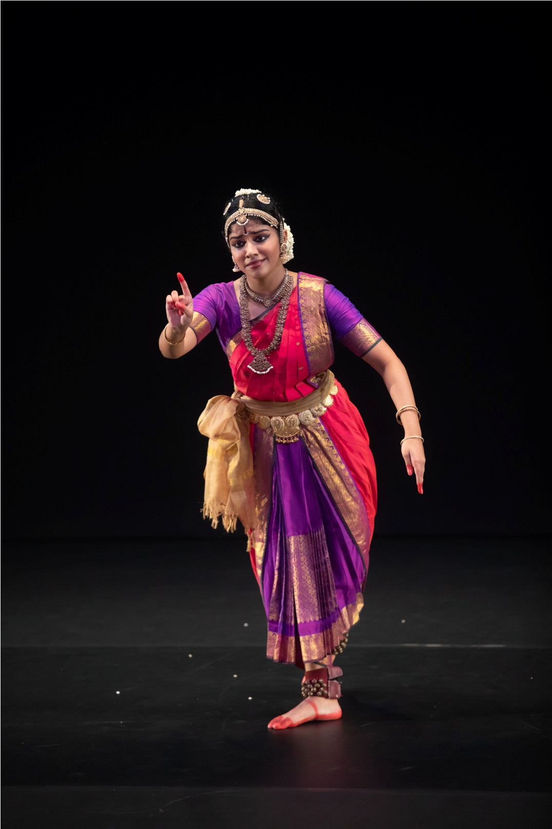 Preethi Devarajan started learning bharatanatyam at the age of six at SIFAS. Photo courtesy: Esplanade