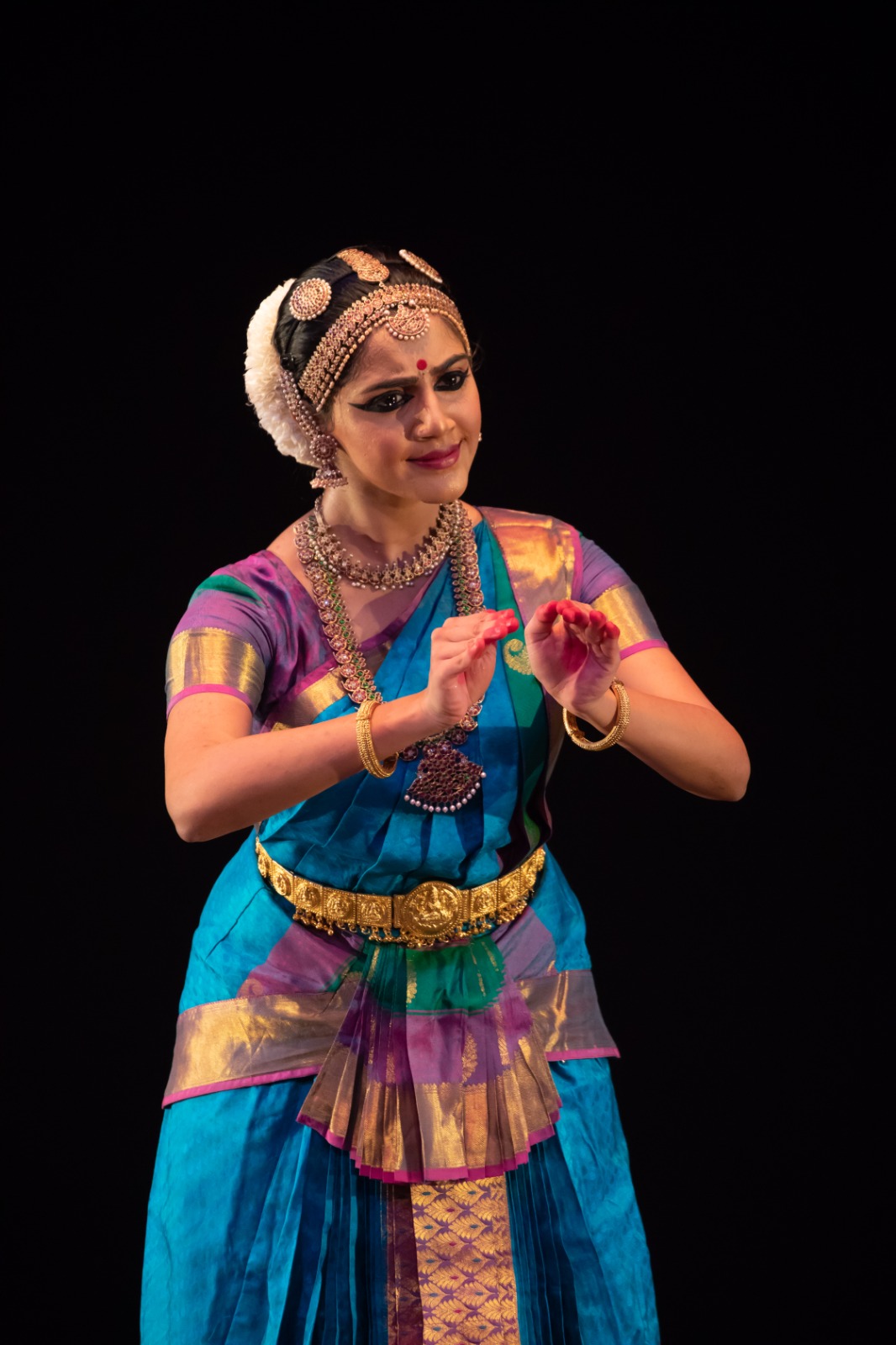 Kshirja Govind was awarded the Best Student and Natyavisharad on completion of her Dance Diploma at SIFAS. Photo courtesy: Esplanade