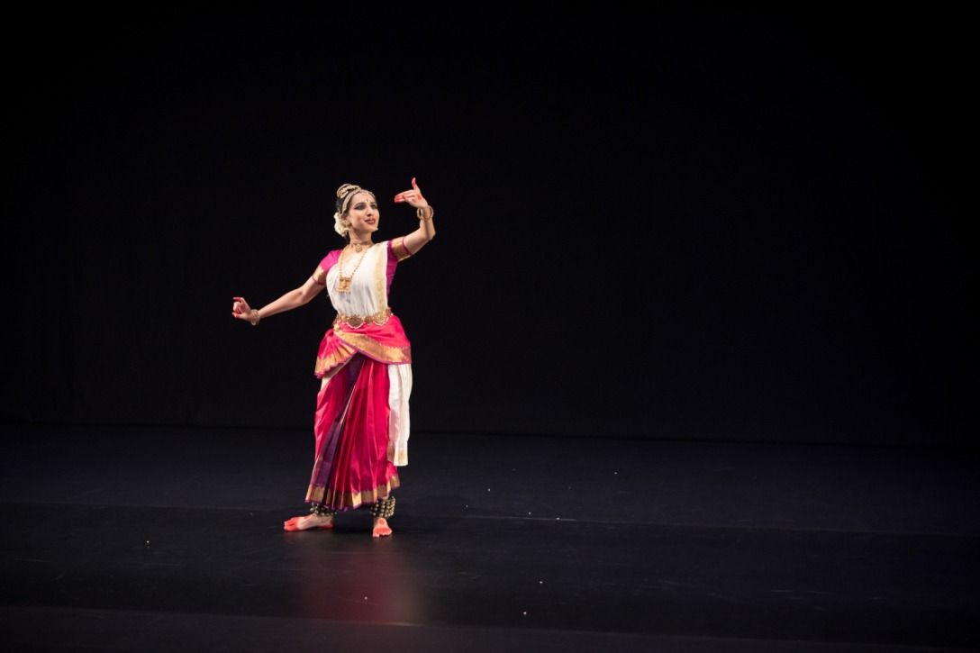 Samyukta Venkatraman has been trained in bharatanatyam and devanrityam. Photo courtesy: Esplanade