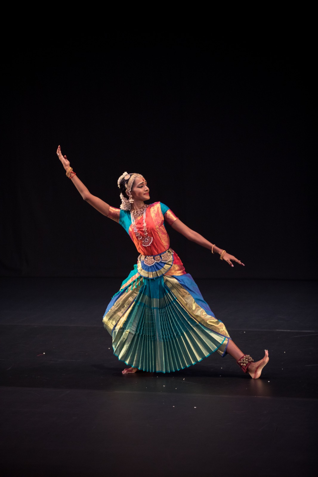 Meenalochani is a Ministry Of Education-certified dance instructor and runs her own dance school. Photo courtesy: Esplanade