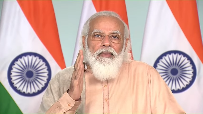 The Prime Minister complimented the industrialists and entrepreneurs for their contribution in the robust rebound from the COVID shock.