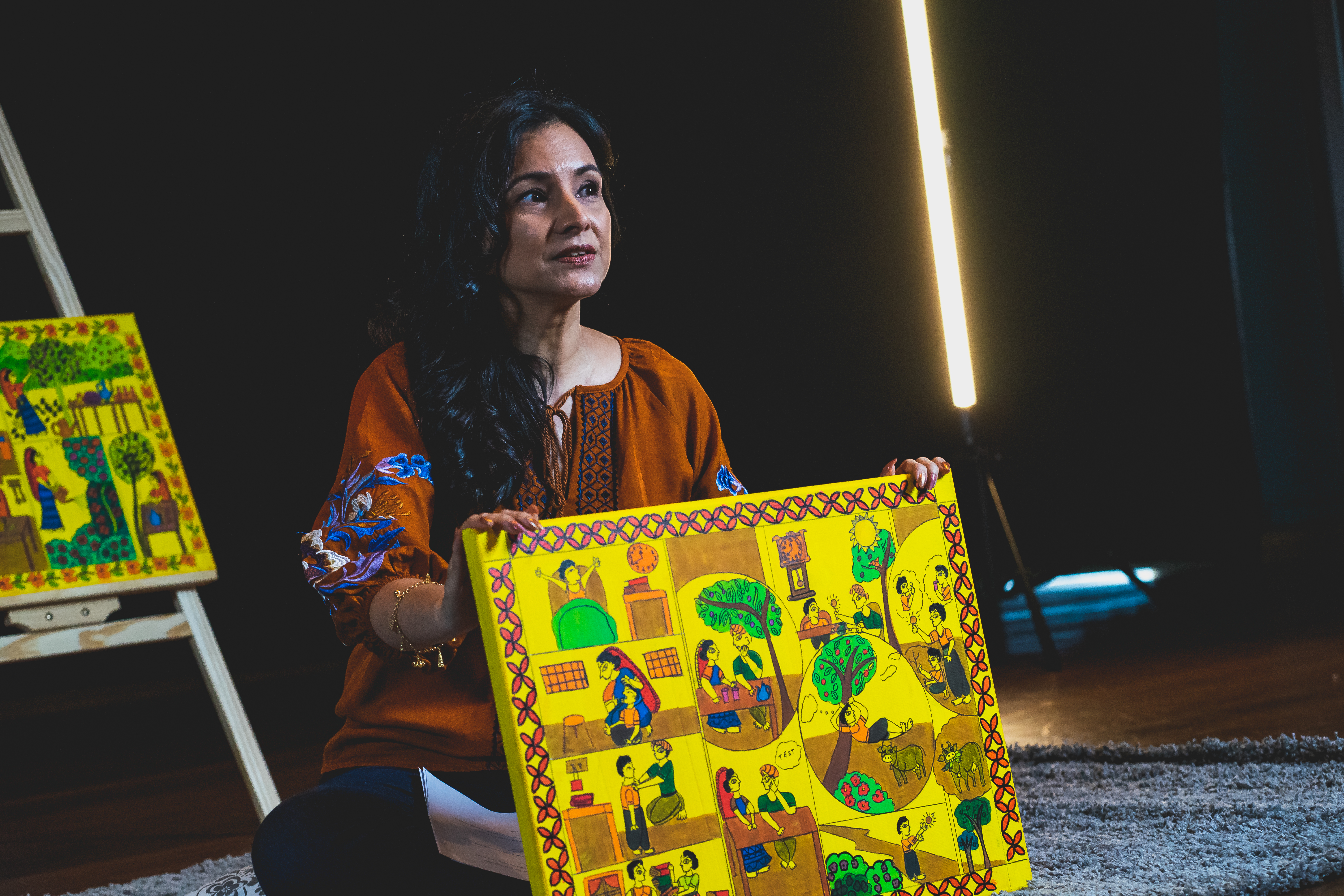 Good old-fashioned riddle stories are still relevant in today’s digital age, says storyteller Kamini. Photo Courtesy: Zane Motalif Moonshadow Stories