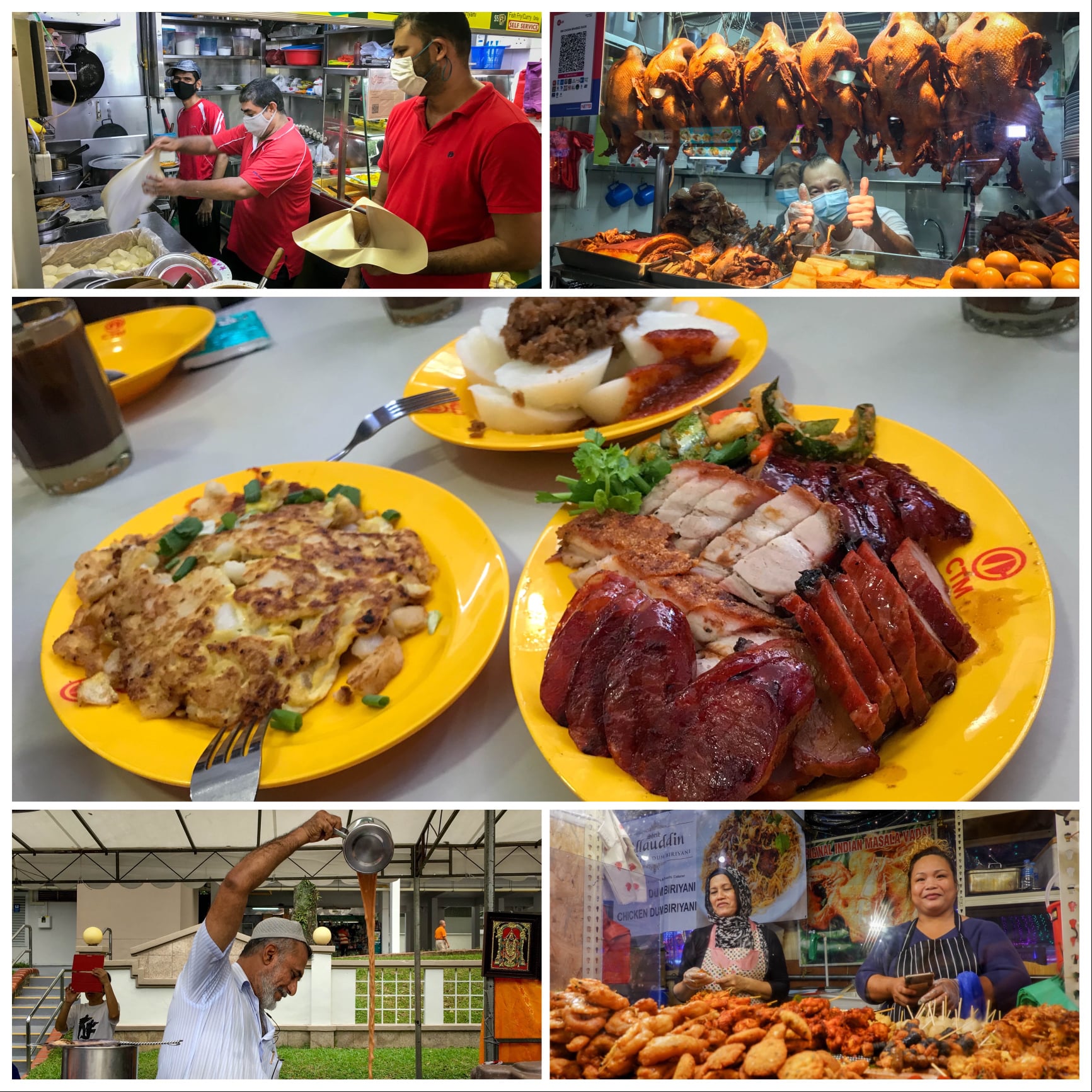 Singapore's hawker culture has been inscribed on the UNESCO Representative List of the Intangible Cultural Heritage of Humanity. Photo courtesy: Facebook/Lee Hsien Loong
