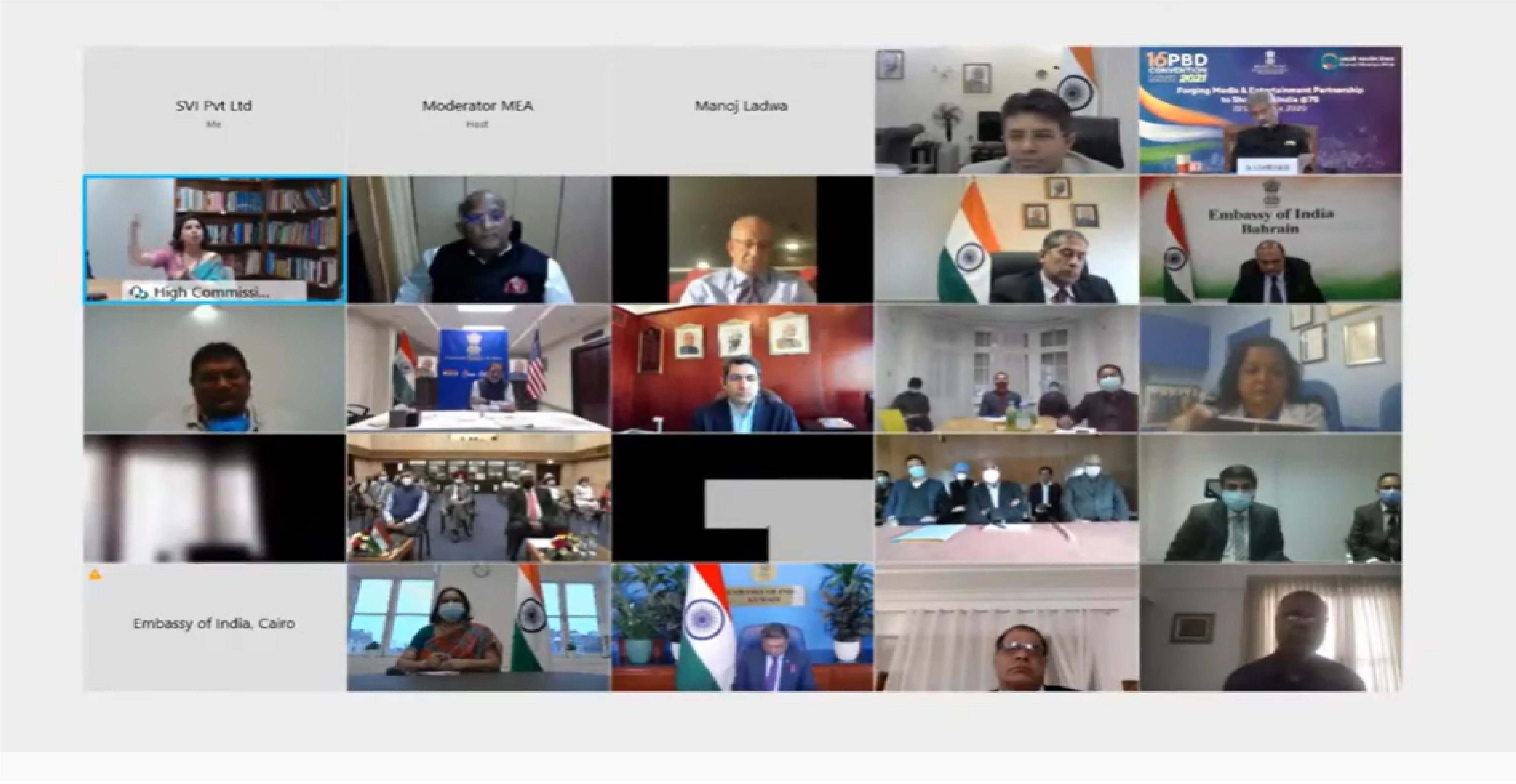 Several other prominent members of the Indian diaspora in the field of media and entertainment deliberated on the theme of the conference.