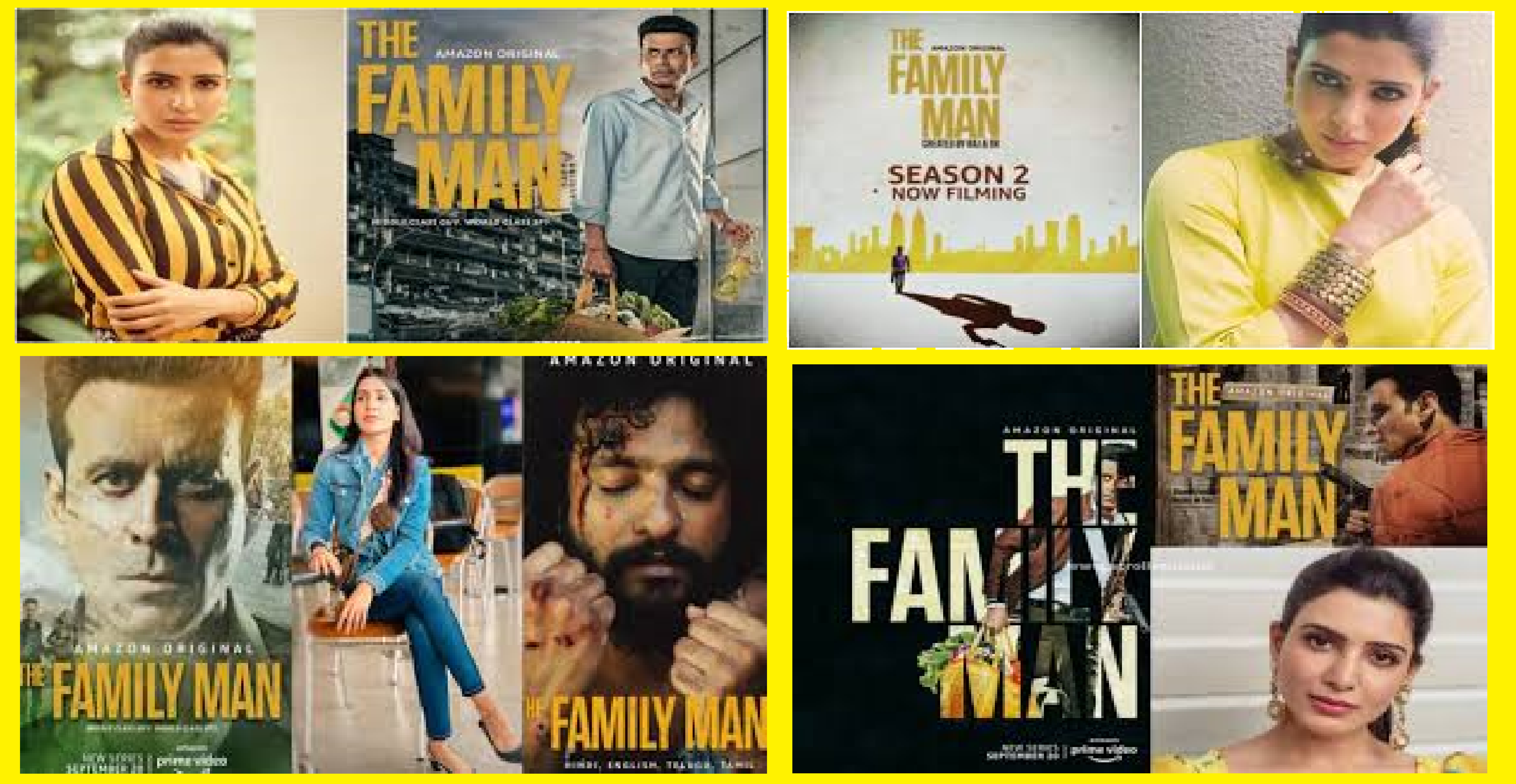 The new season of the show might also mark the Hindi web debut of a popular actress from the South, Samantha Akineni. Poster Courtesy: Twitter