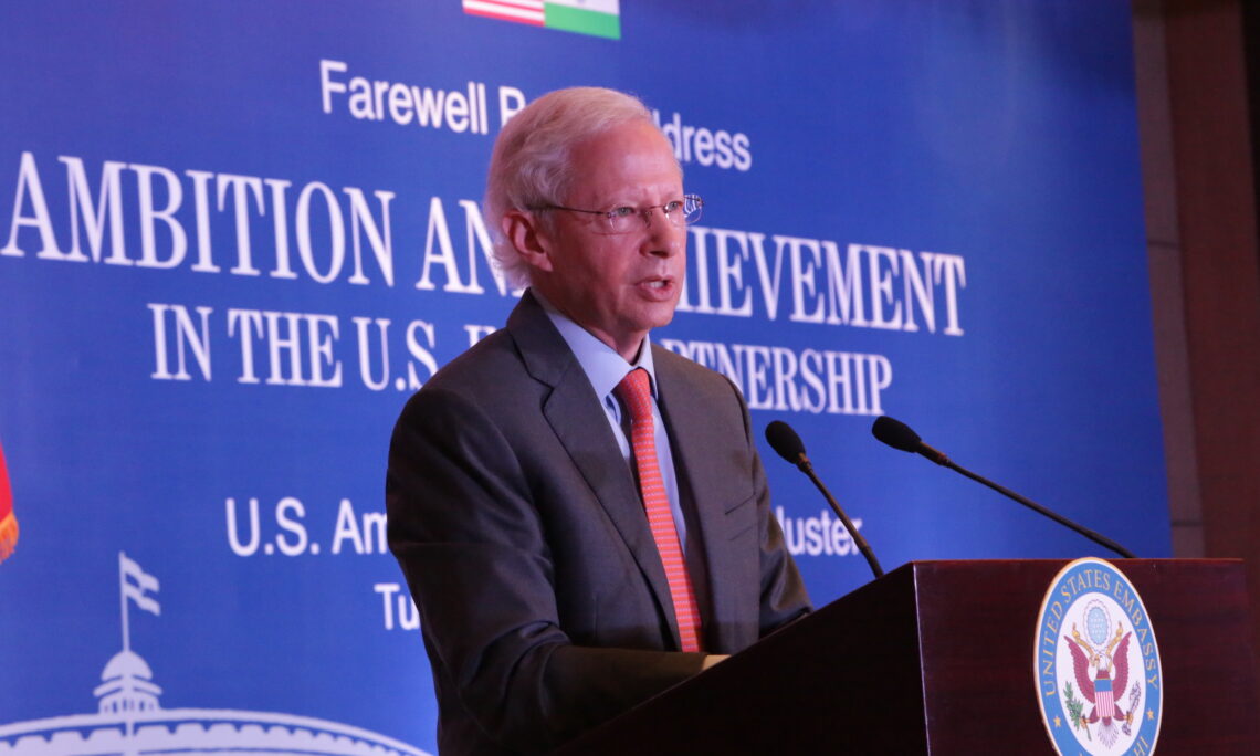 The Ambassador also spoke about the growing economic, geo-political and health sector relationship between both nations, highlighted by the COVID-19 pandemic.