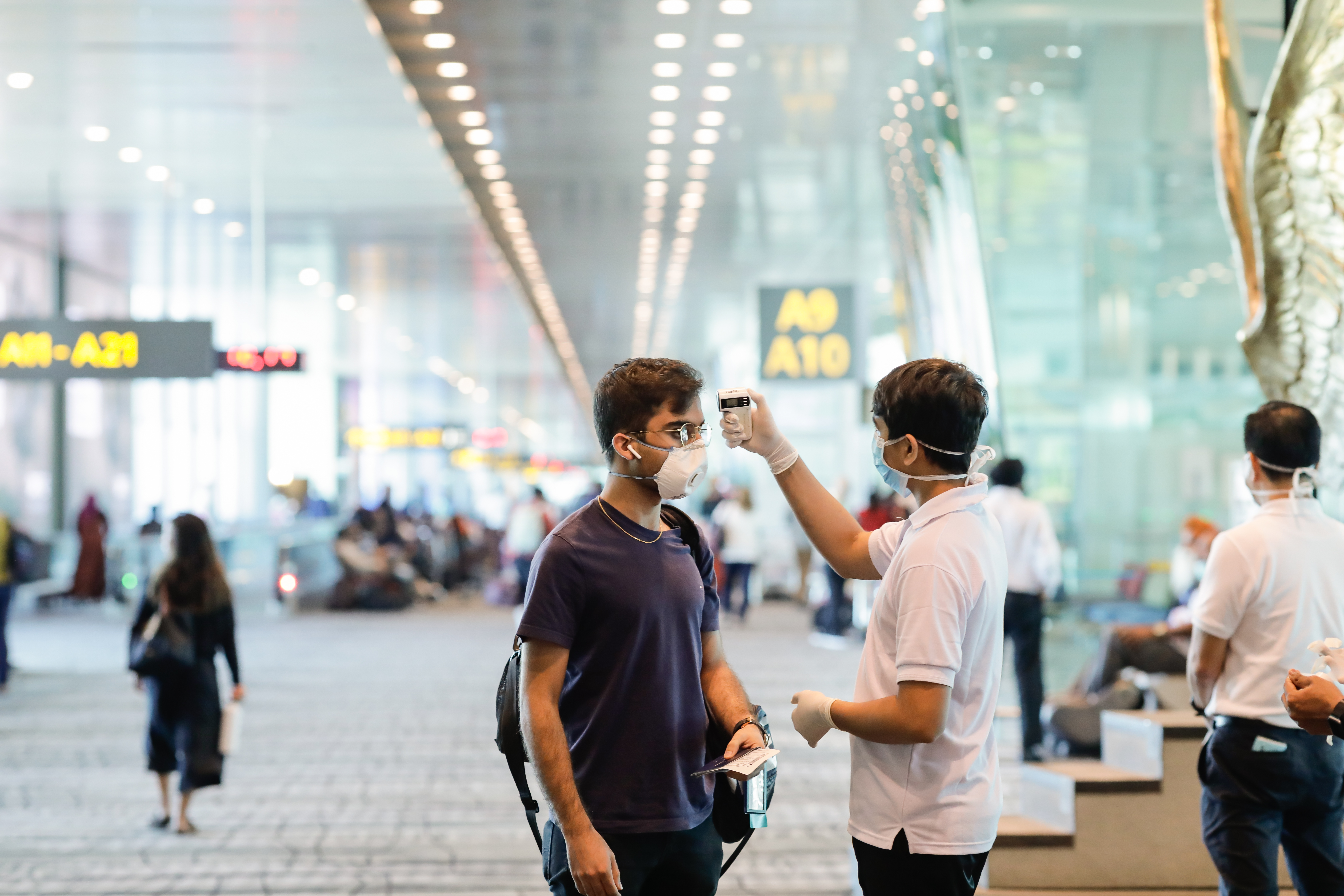 traveller numbers fell 80.6 per cent to about 42.1 million last year as countries imposed strict border control measures.