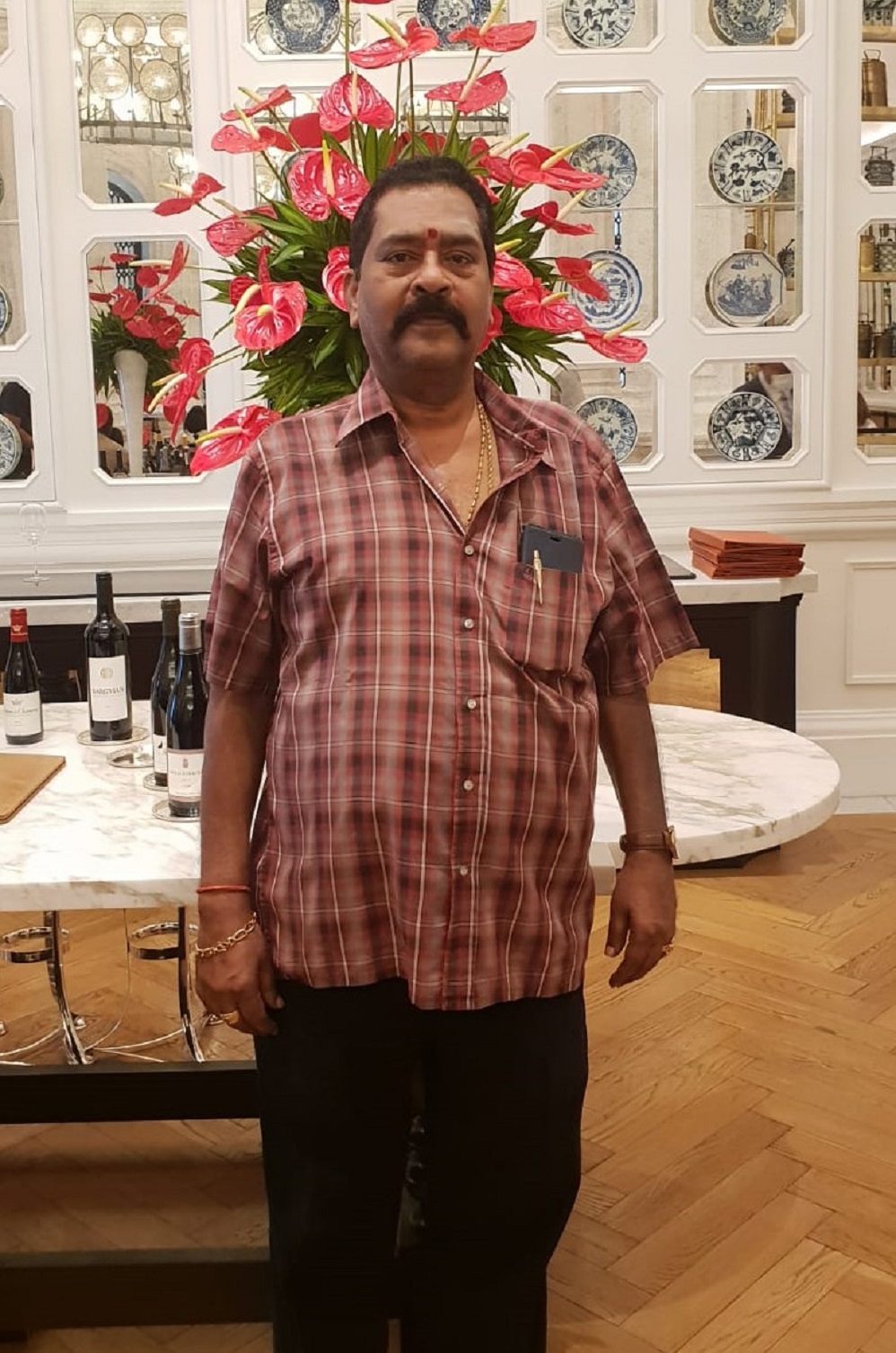 V Maheyndran, owner of Samy's Curry. Photo: Connected to India