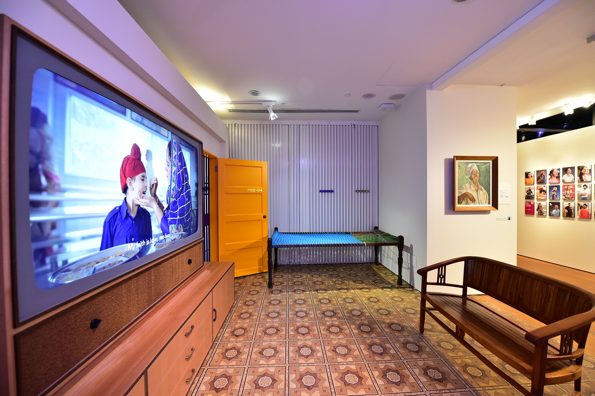 Visitors to the exhibition will also enjoy a specially-commissioned trilogy of films, titled 'Being Sikh'