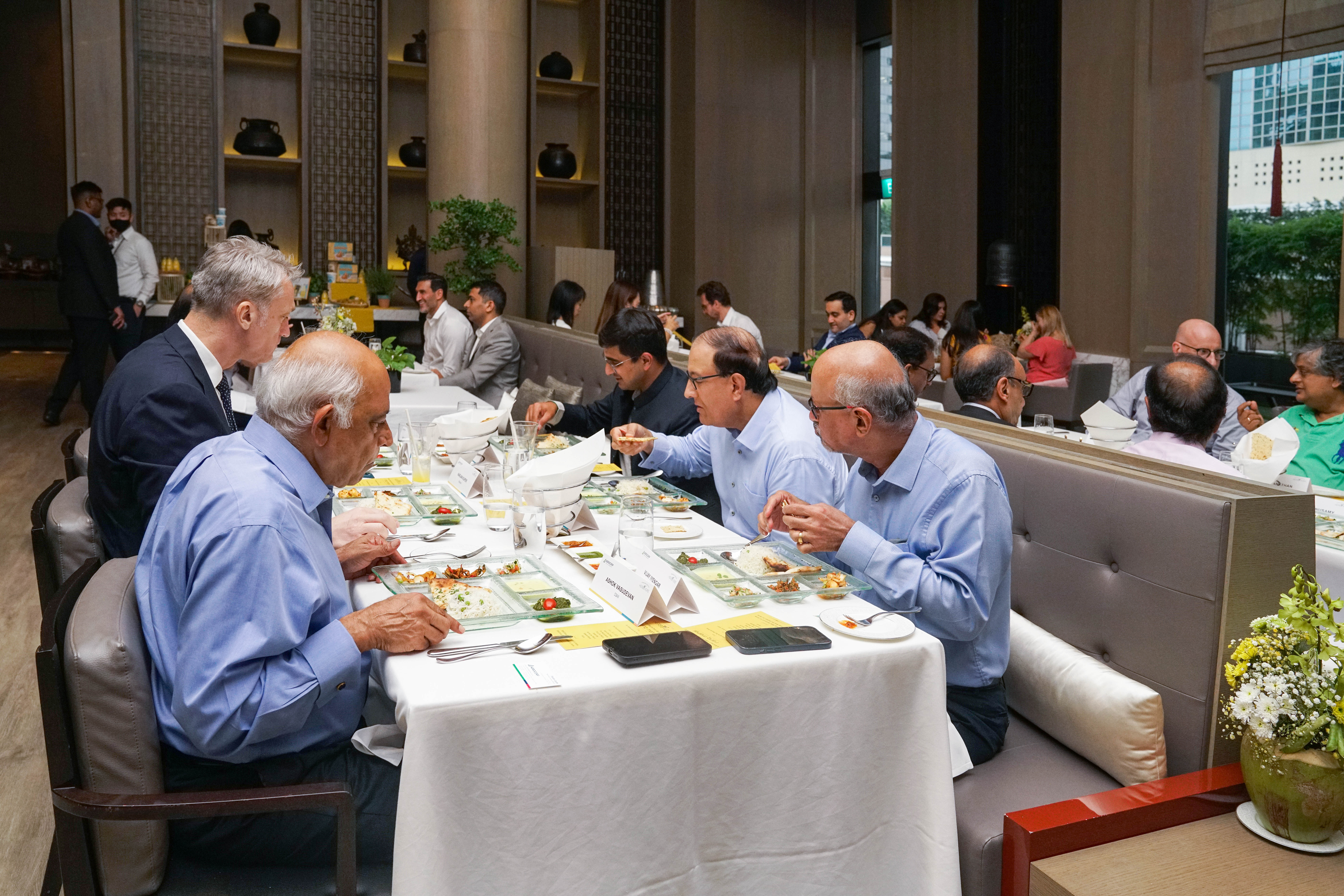 Guests of the tasting event at Rang Mahal sampled Indian fusion cuisine, as well as HerbYvore’s ice cream that will be launched soon. Photo courtesy: Agrocorp