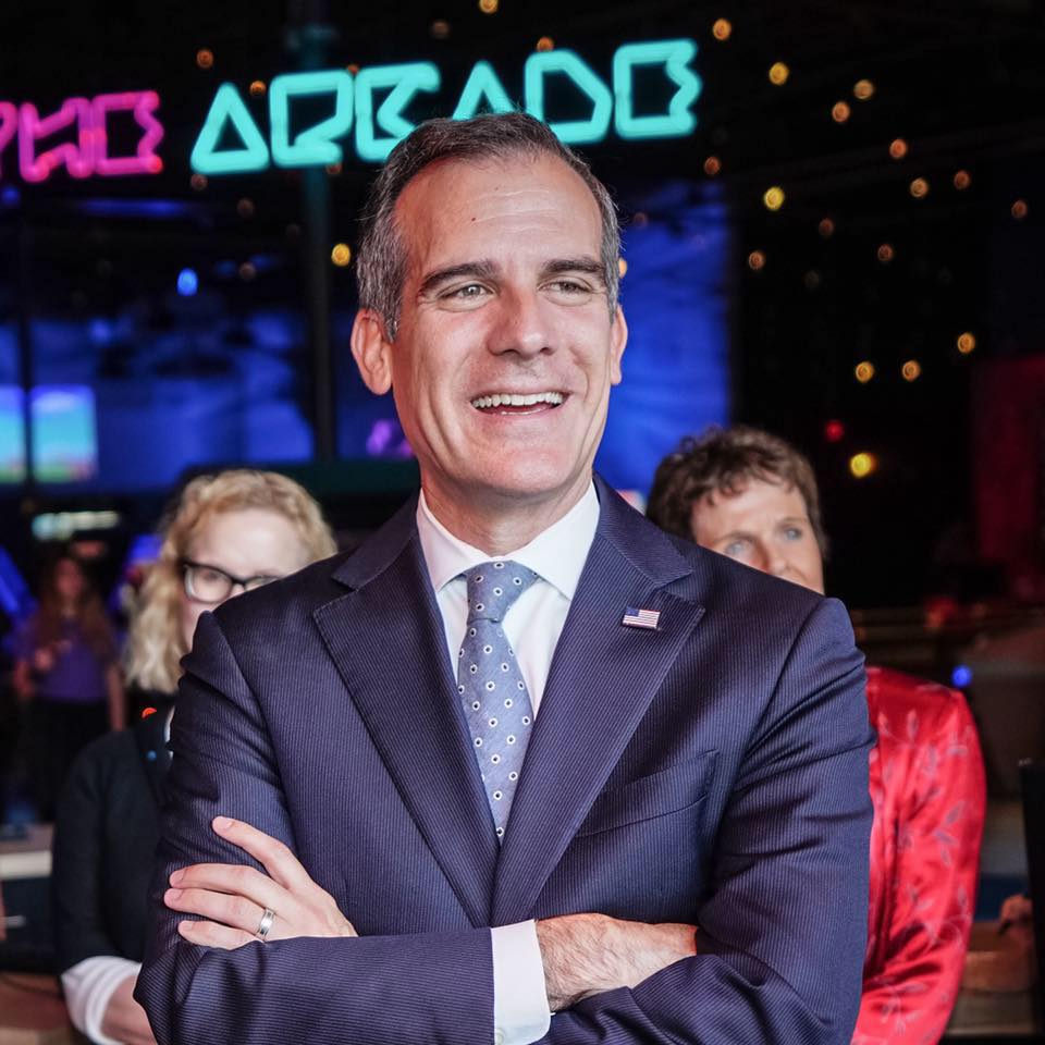 Photo courtesy: Facebook/Eric Garcetti