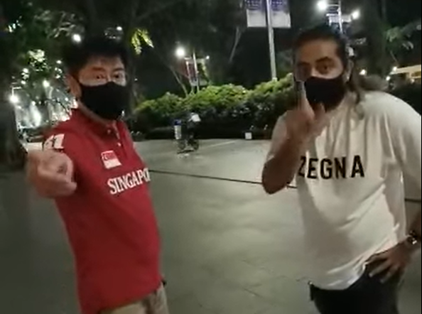 The man goes on to accuse Parkash of trying to “prey” upon Chinese women.