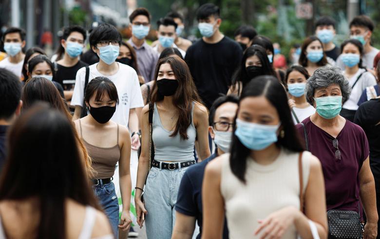 In total, Singapore reported 13 new COVID cases today. Photo courtesy: Reuters