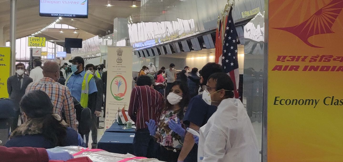 The resolution also recognises the efforts of Indian Americans and American firms to support India's health care system during this time of need
