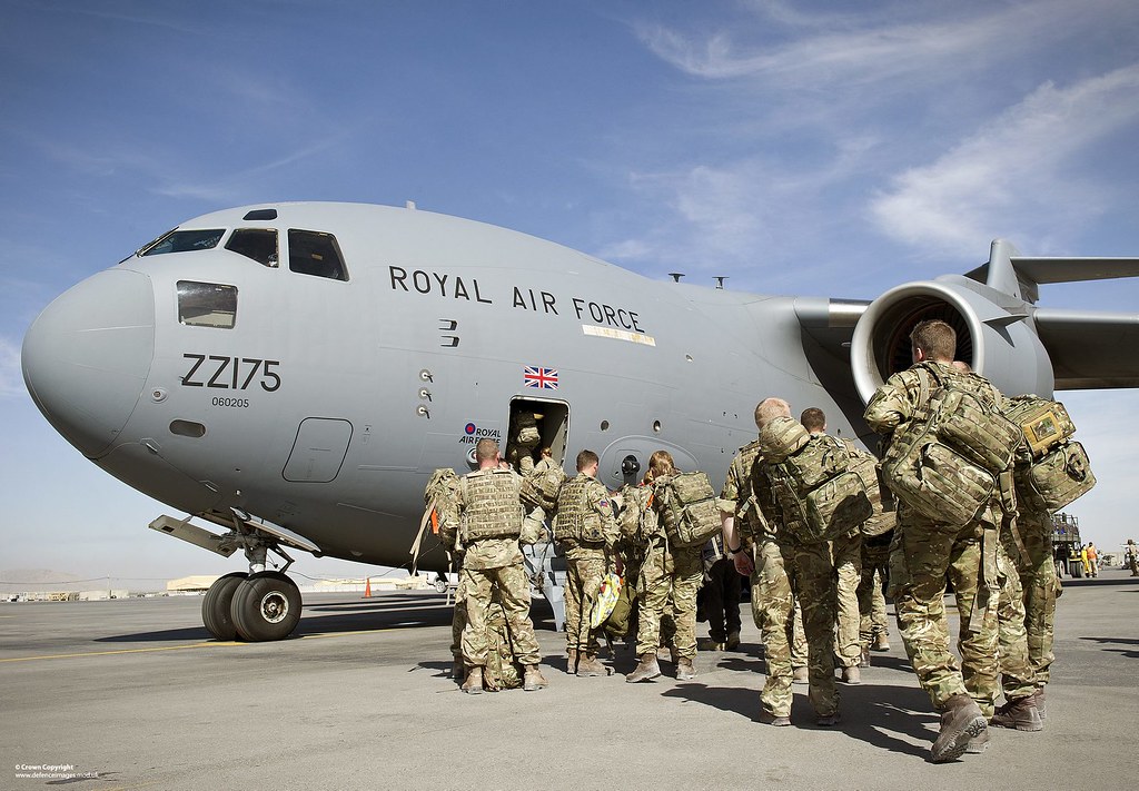 Flights bringing UK citizens and Afghan civilians from the Afghan capital have largely ended