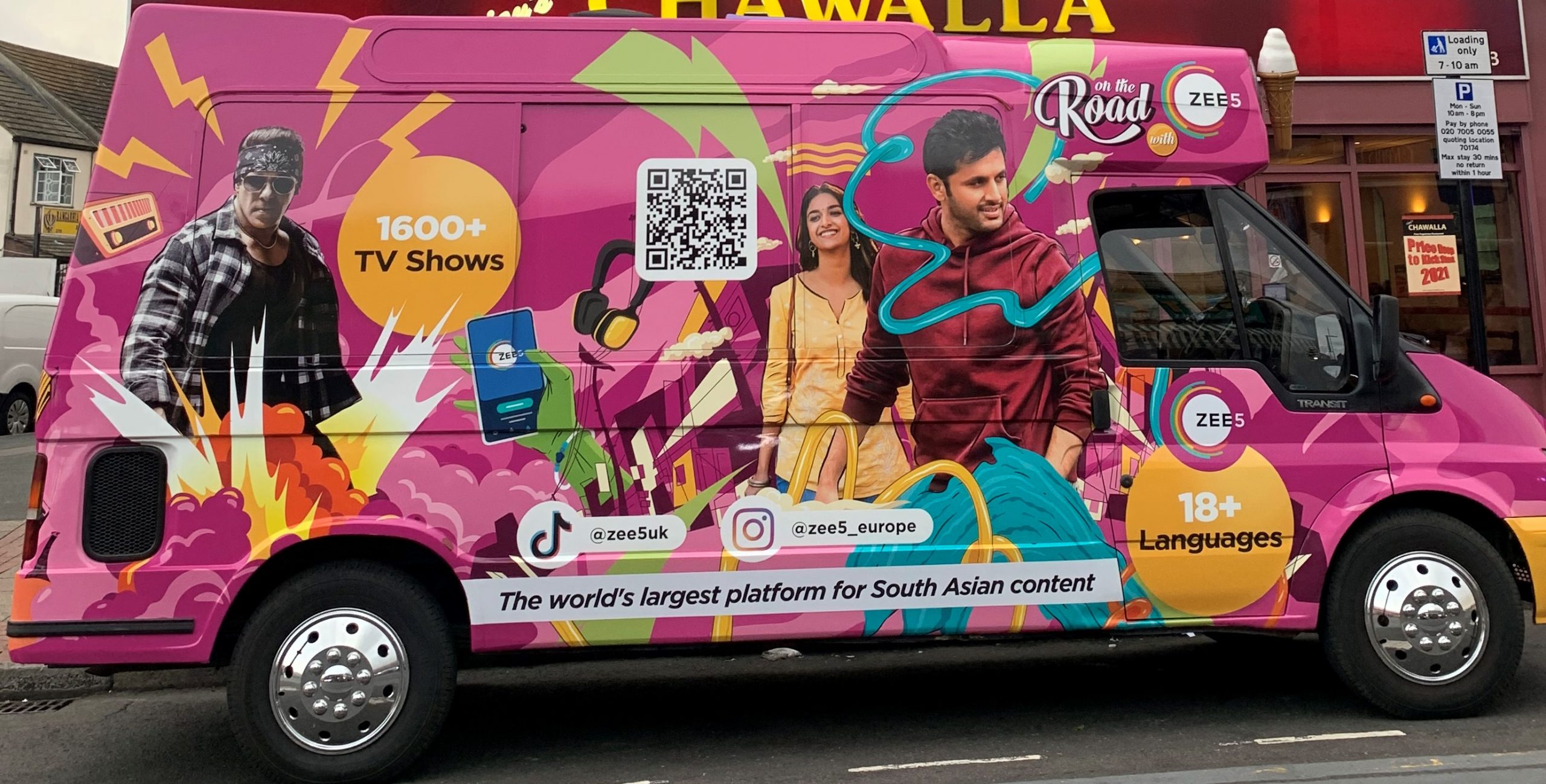  ZEE5 named the ice cream flavours after its content titles. Photo courtesy: ZEE5