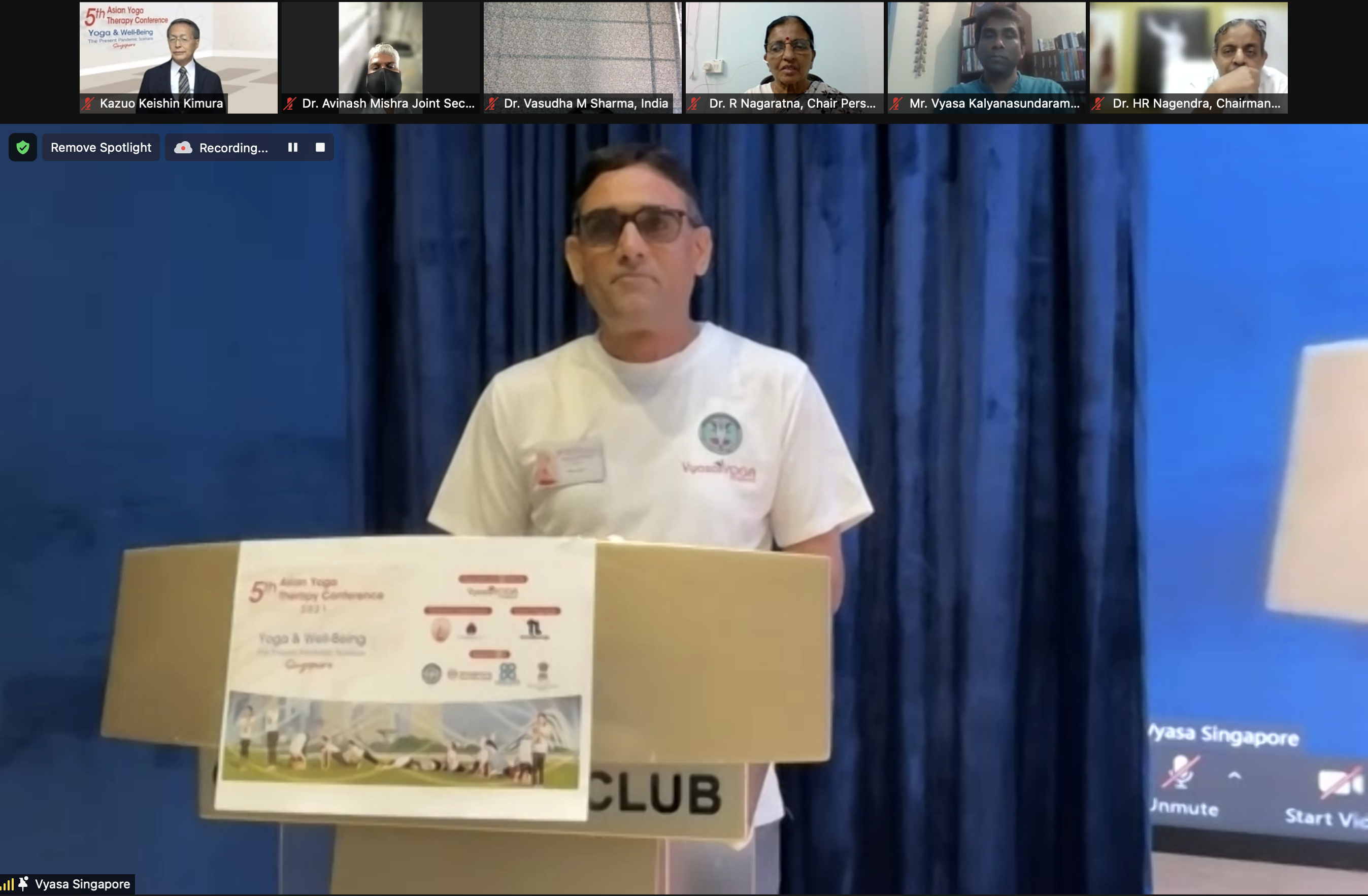 Manoj Thakur, Managing Director, Vyasa Yoga Singapore