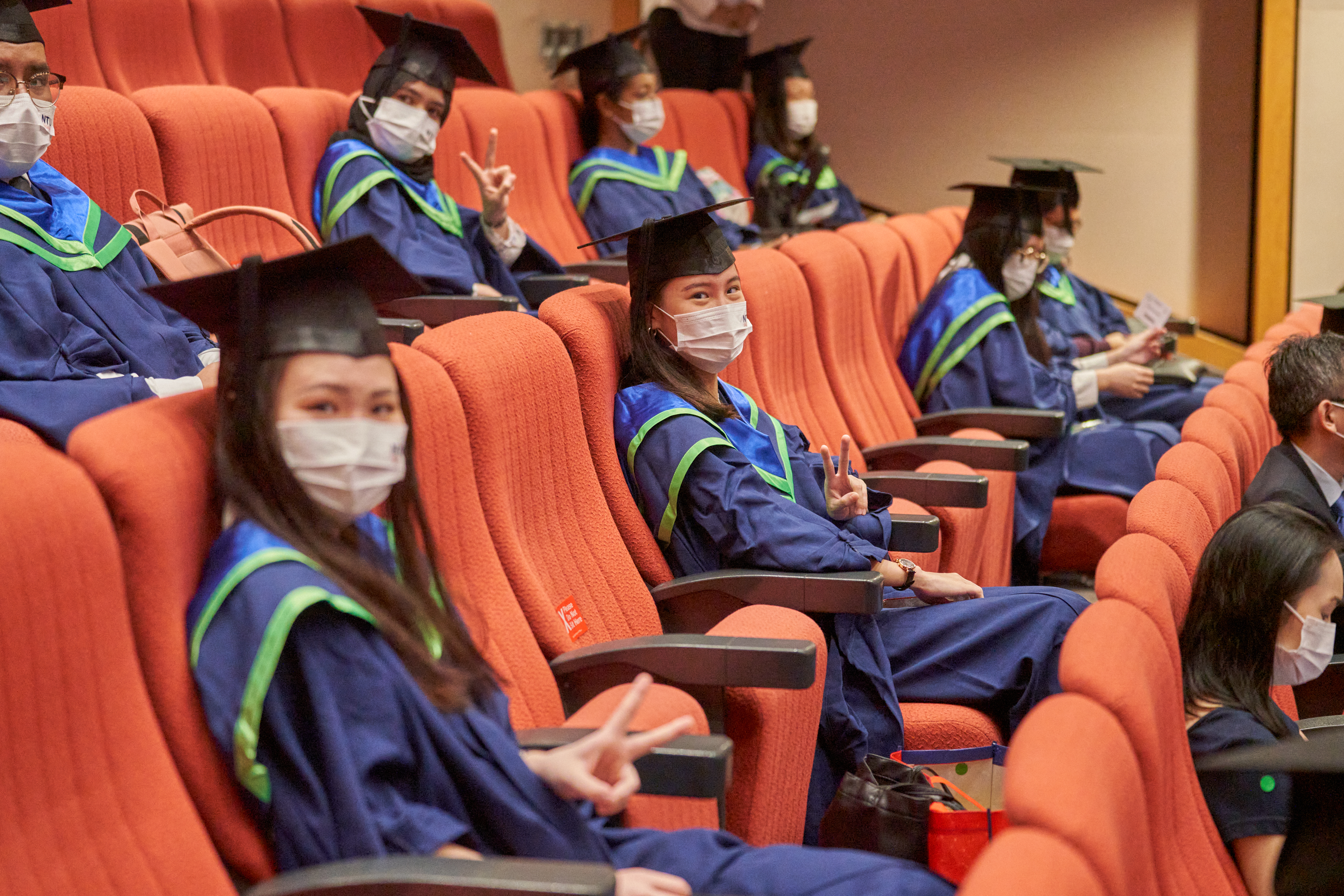 NTU organised more than 80 in-person graduation ceremonies for the Classes of 2020 and 2021 this year